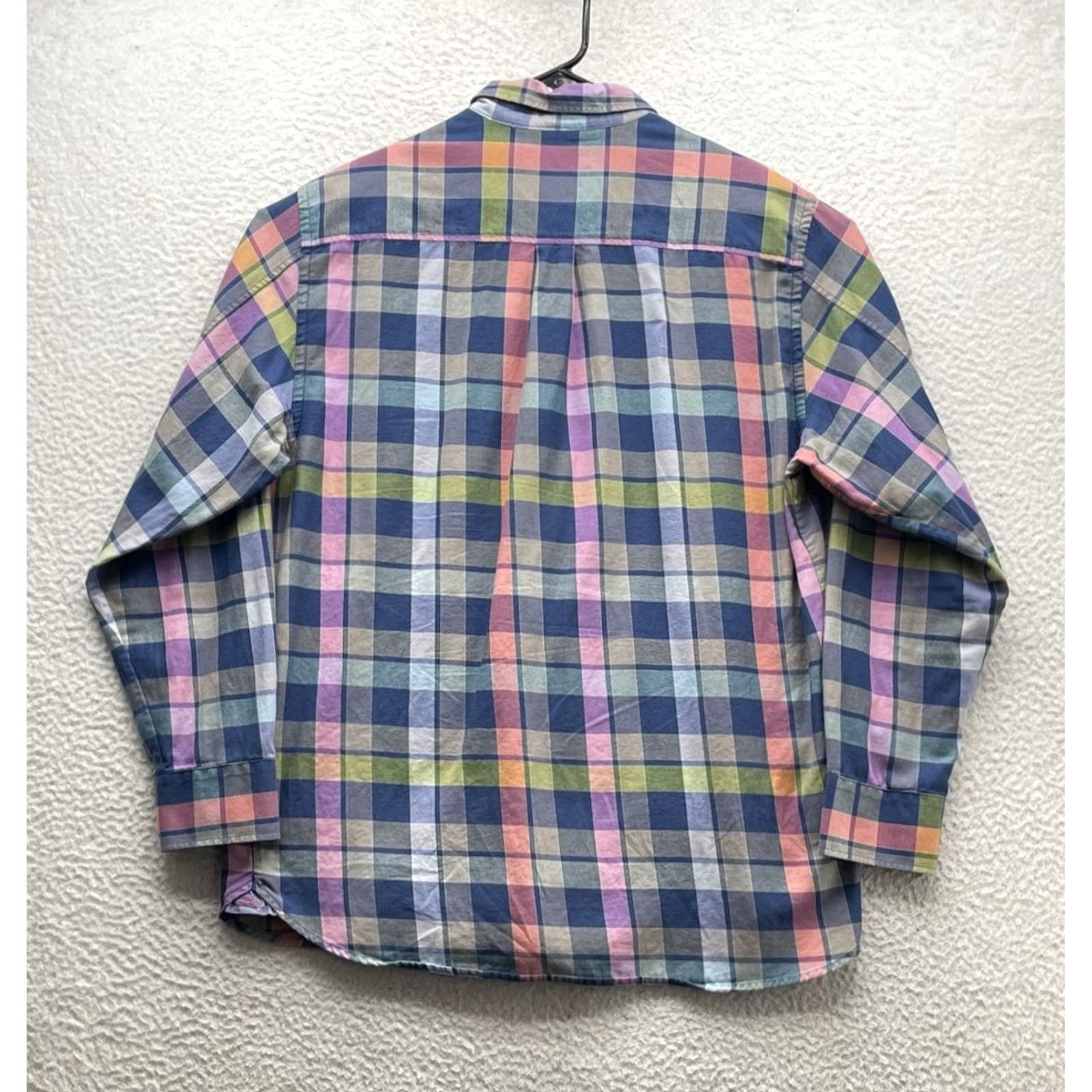 Tommy Bahama Tommy Bahama Shirt Mens M Multicolor Plaid Check Preppy Button Up Size US M / EU 48-50 / 2 - 6 Thumbnail