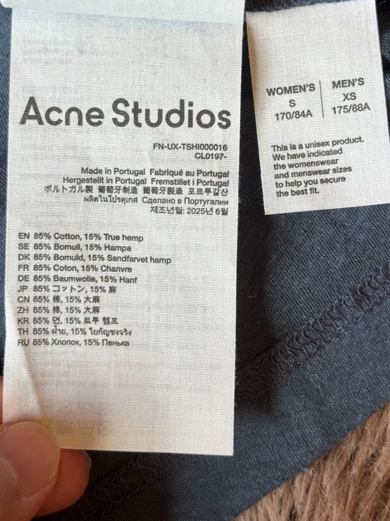 Acne Studios acne studios Dark blue long sleeves Size US XS / EU 42 / 0 - 4 Thumbnail