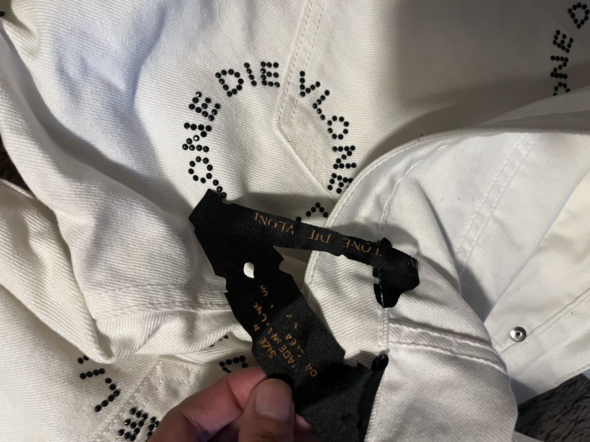 Vlone SAMPLE VLONE RHINESTONE DENIM JACKET/PANTS BUNDLE Size US M / EU 48-50 / 2 - 9 Thumbnail