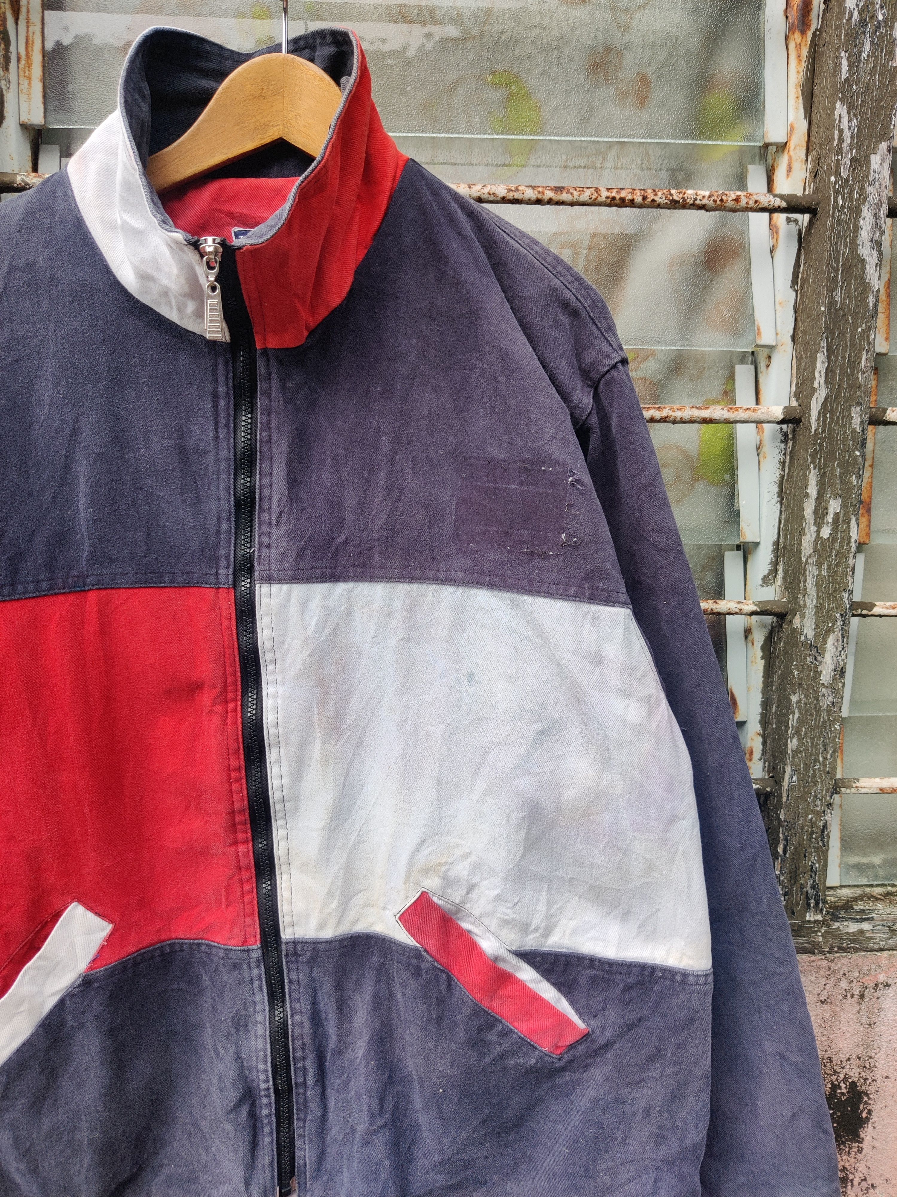 Tommy Hilfiger Vintage Distressed Rare Tommy Hilfiger Spell Out Jacket Size US M / EU 48-50 / 2 - 7 Thumbnail