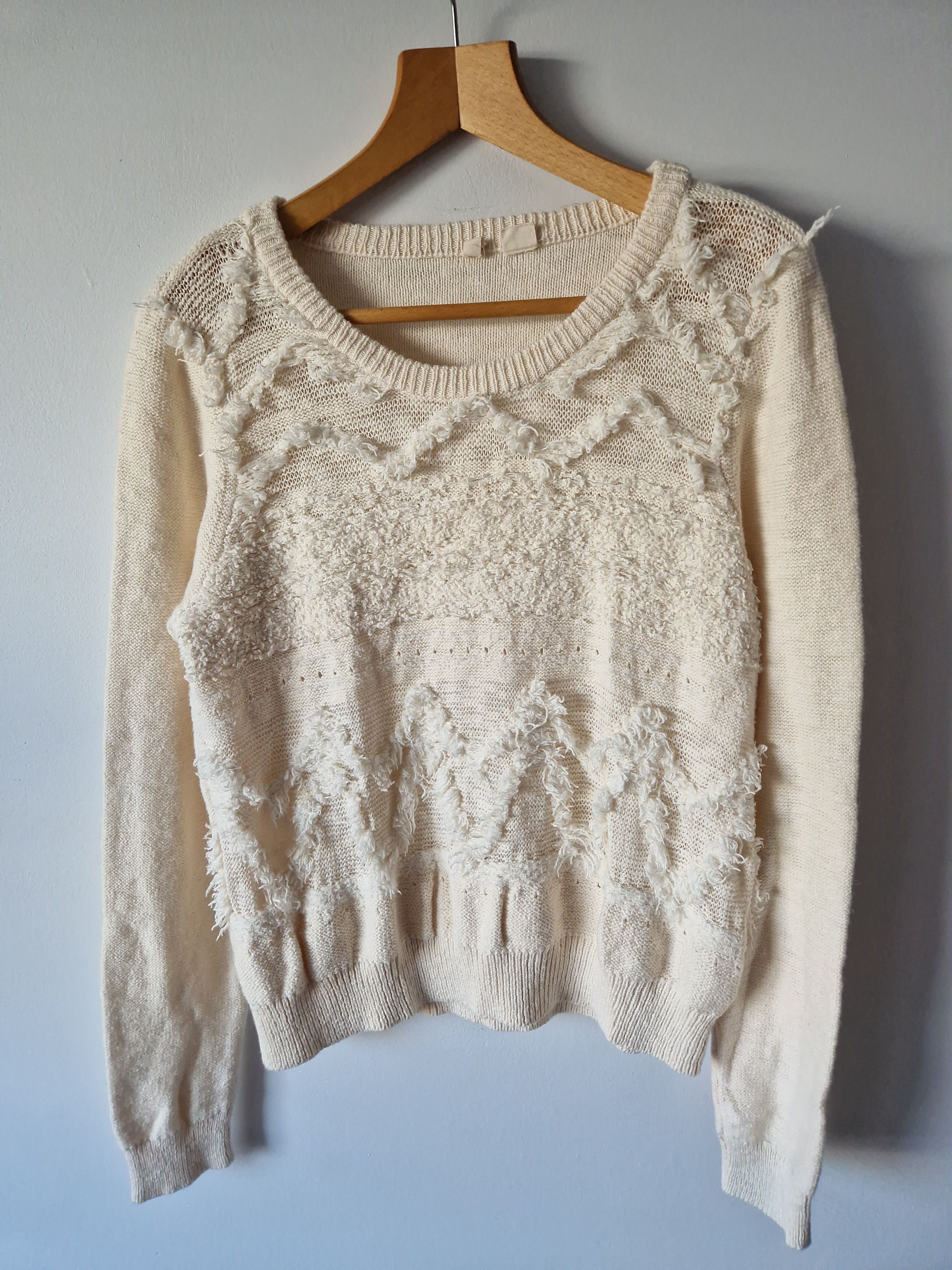 Mott & Bow Moth white sweater Size L / US 10 / IT 46 - 1 Thumbnail