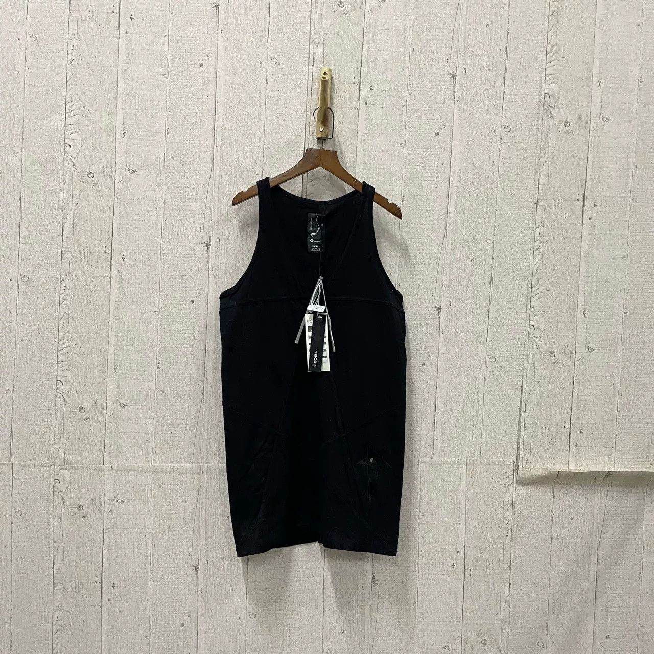 Rick Owens Rick Owens x Champion Black Tank Top Size US S / EU 44-46 / 1 - 1 Thumbnail