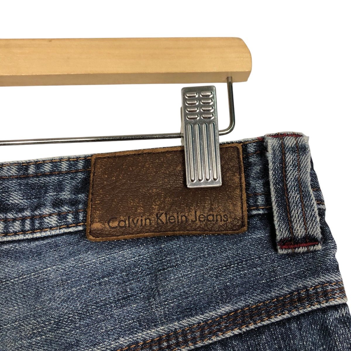 Calvin Klein 📌Vintage Denim Jeans Calvin Klein Jeans Bowcut Design Size 30" / US 8 / IT 44 - 14 Thumbnail