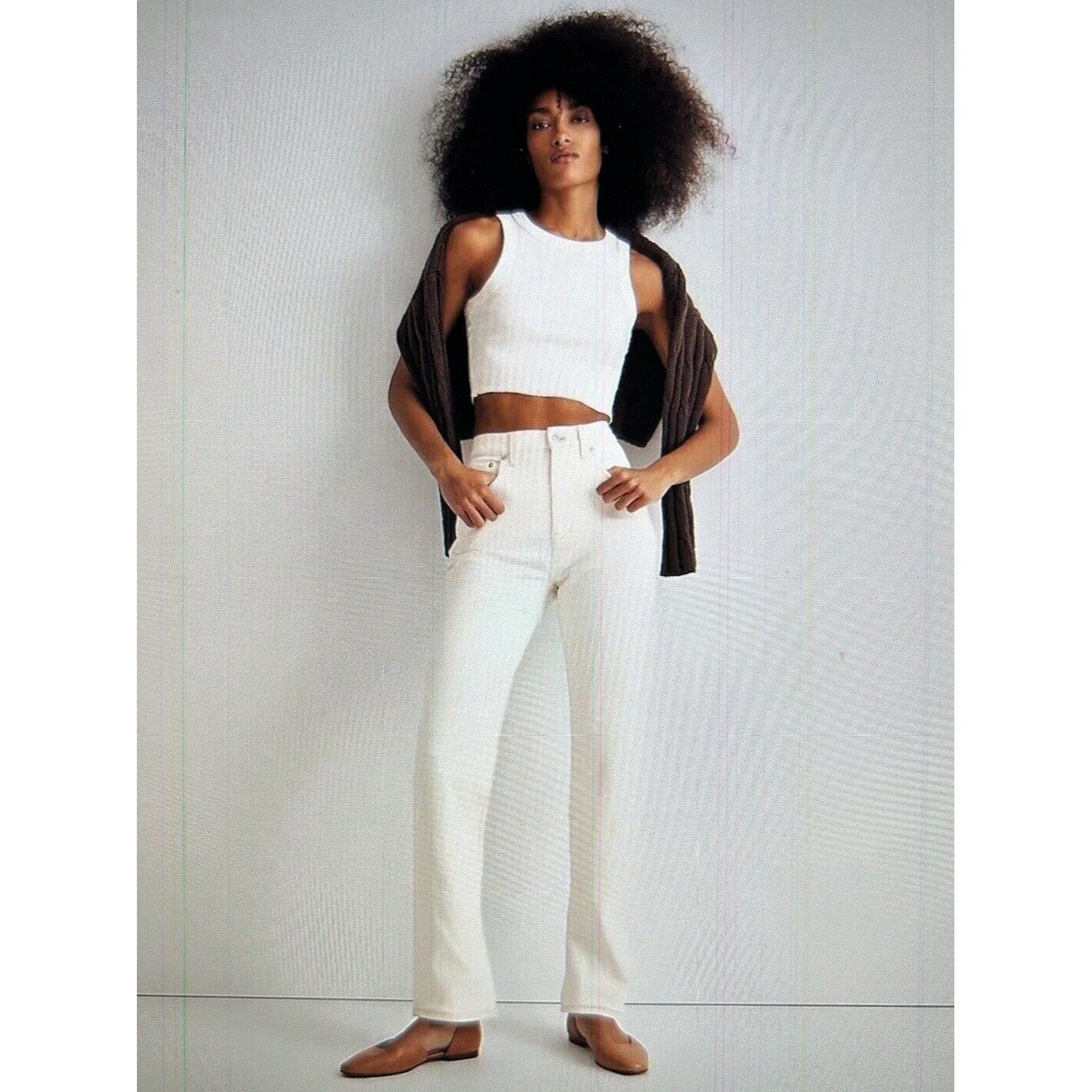 Madewell The '90s Straight Leg Jean in Vintage Canvas Color