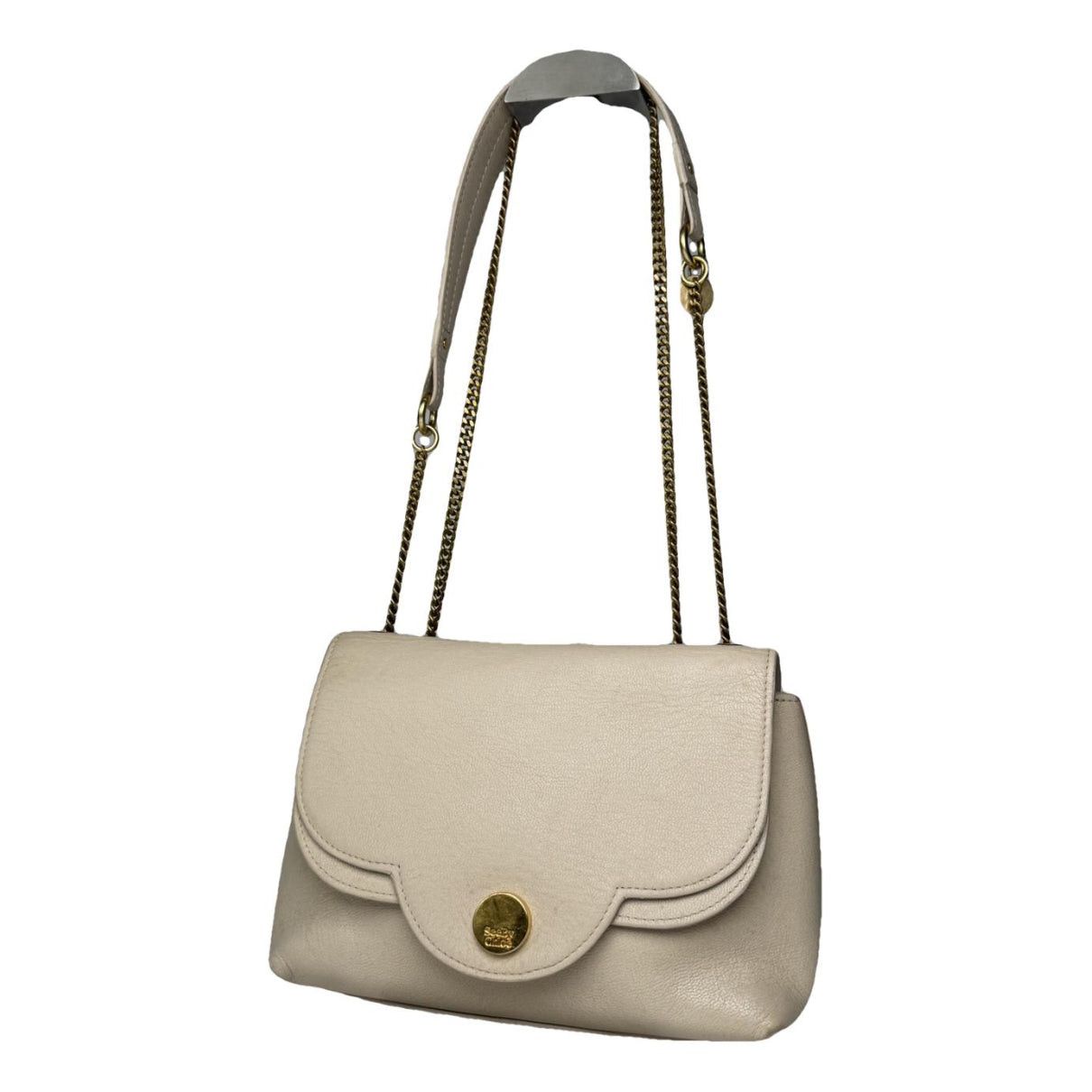 Chloe Chloé Beige Leather Handbag Size ONE SIZE - 1 Thumbnail