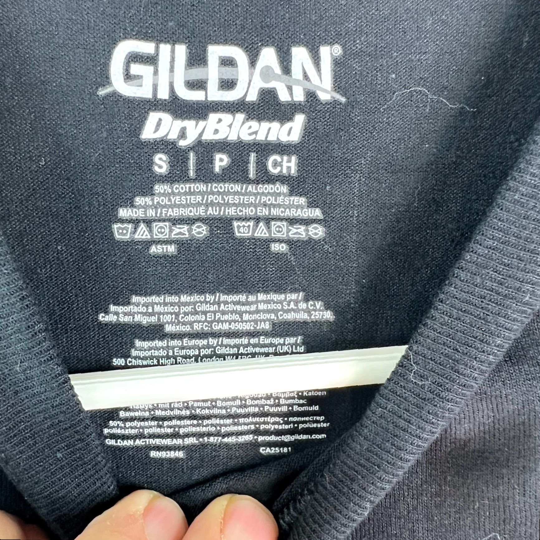 Gildan Gildan Nebraska Sandhill Cranes Graphic Black T Shirt Mens Small Dry Blend Crew Neck Short Sleeve 50% Cotton 50% Polyester Size US S / EU 44-46 / 1 - 4 Thumbnail