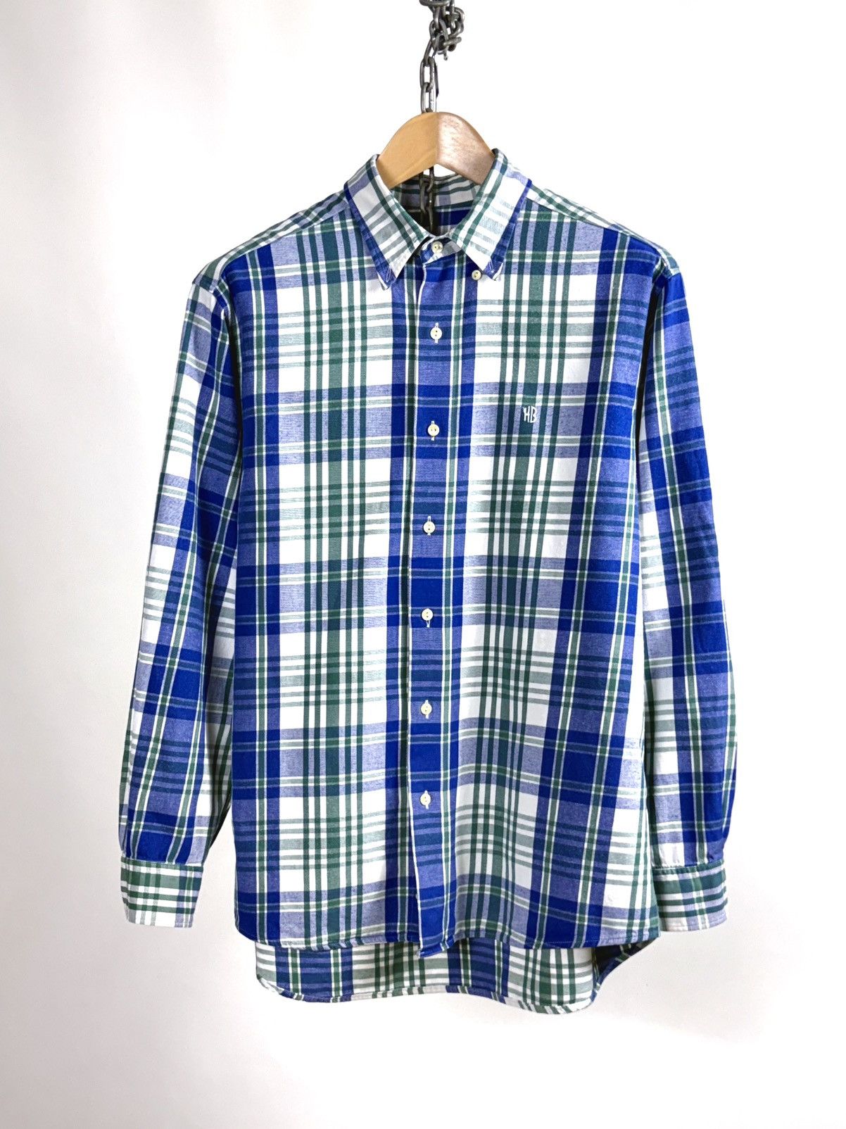 Hugo Boss Vintage 90s Hugo Boss Check Flannel Shirt Size US XL / EU 56 / 4 - 9 Thumbnail
