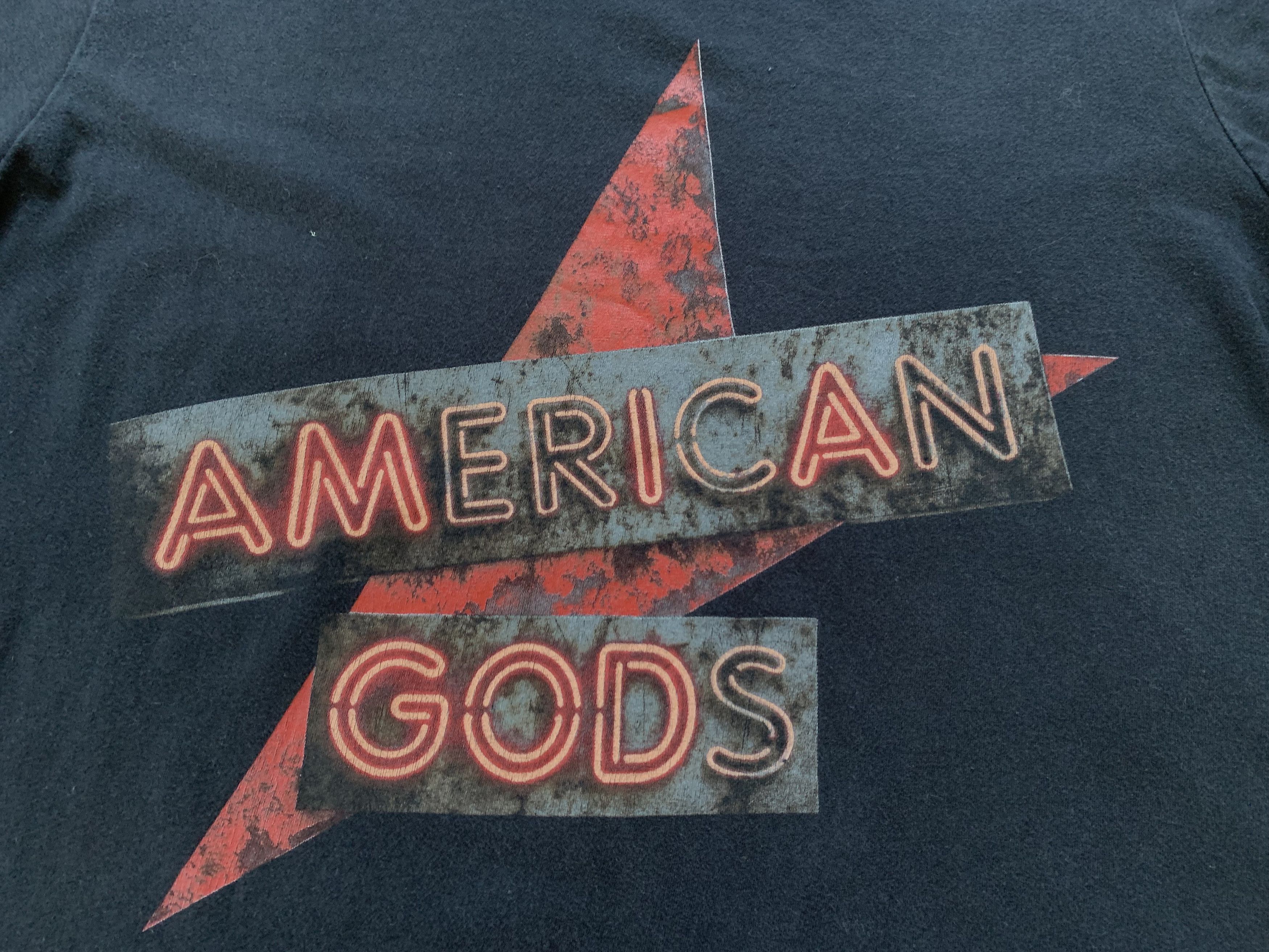 Other American Gods Neon Sign Mens Licensed T-Shirt Size US M / EU 48-50 / 2 - 5 Thumbnail