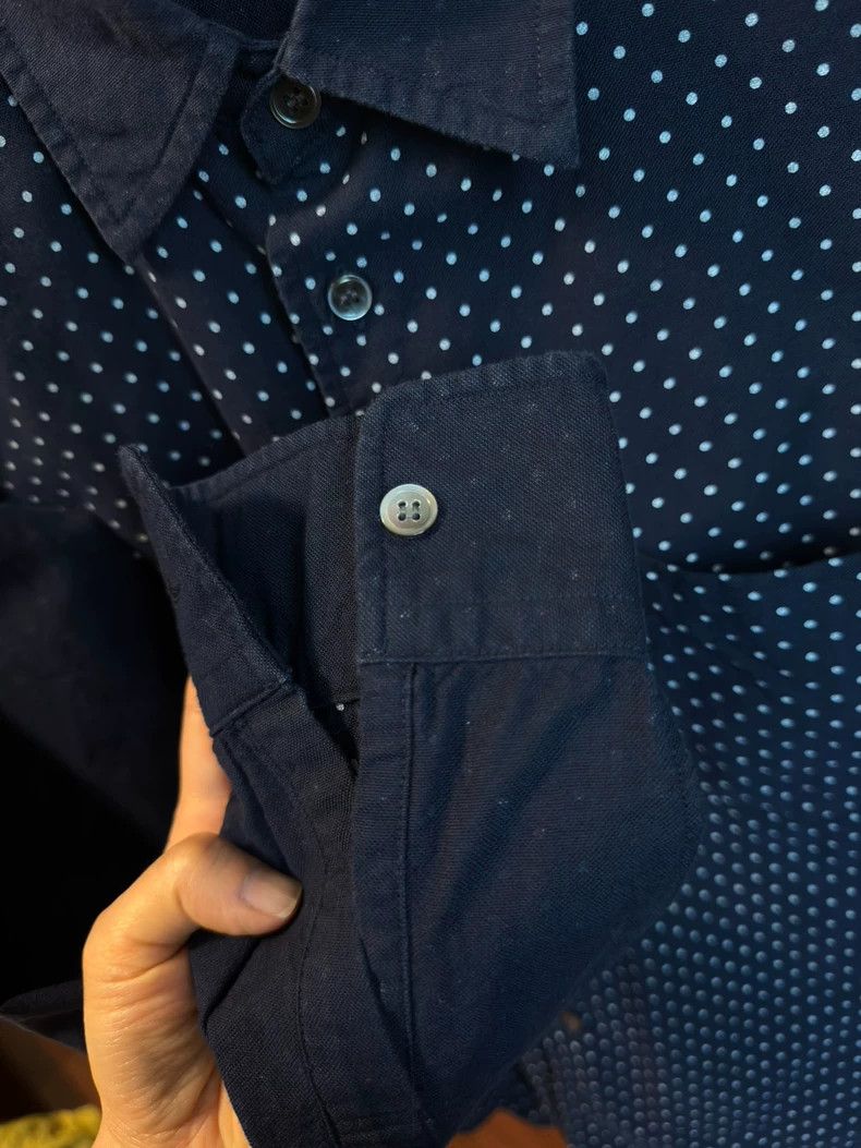 Comme des Garcons Comme Des Garcons Polka dot dark patterned long sleeved shi Size US S / EU 44-46 / 1 - 3 Thumbnail