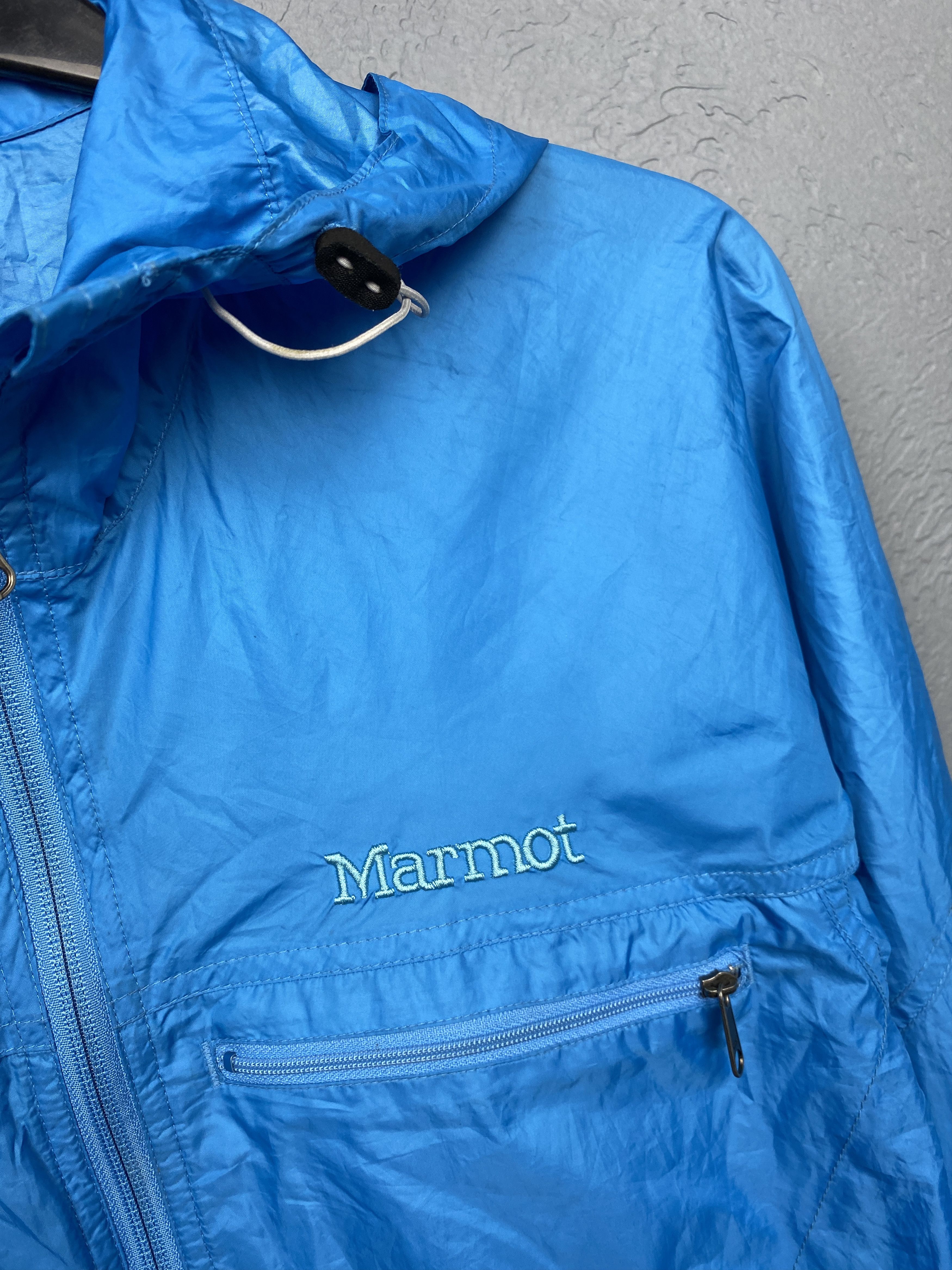 Marmot Marmot Vintage Womens Windbreaker Jacket Size L / US 10 / IT 46 - 3 Thumbnail