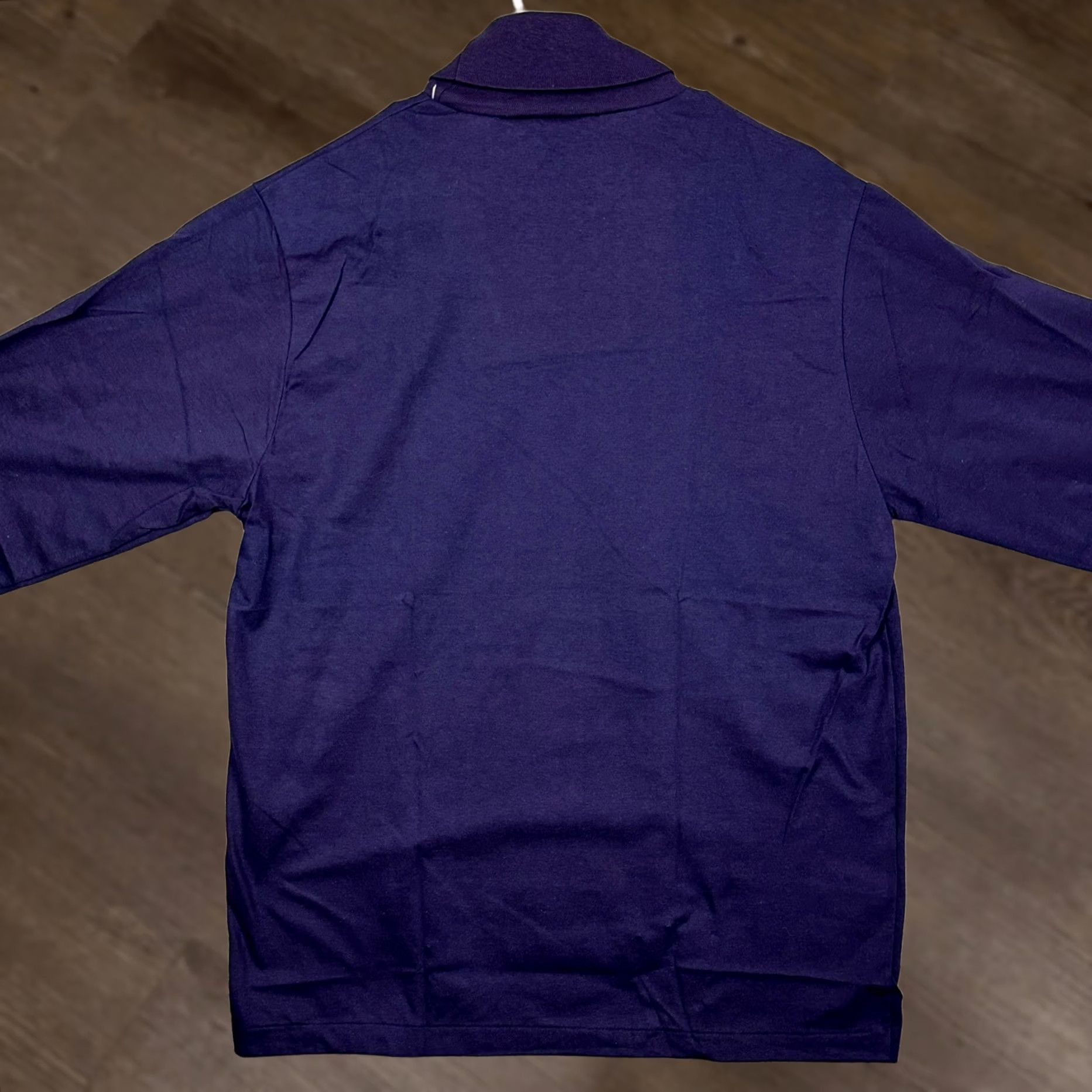 Vintage VINTAGE Cross Creek Sweatshirt Turtleneck Men Large Blue Pullover Long Sleeve Cotton NEW Size US L / EU 52-54 / 3 - 1 Thumbnail