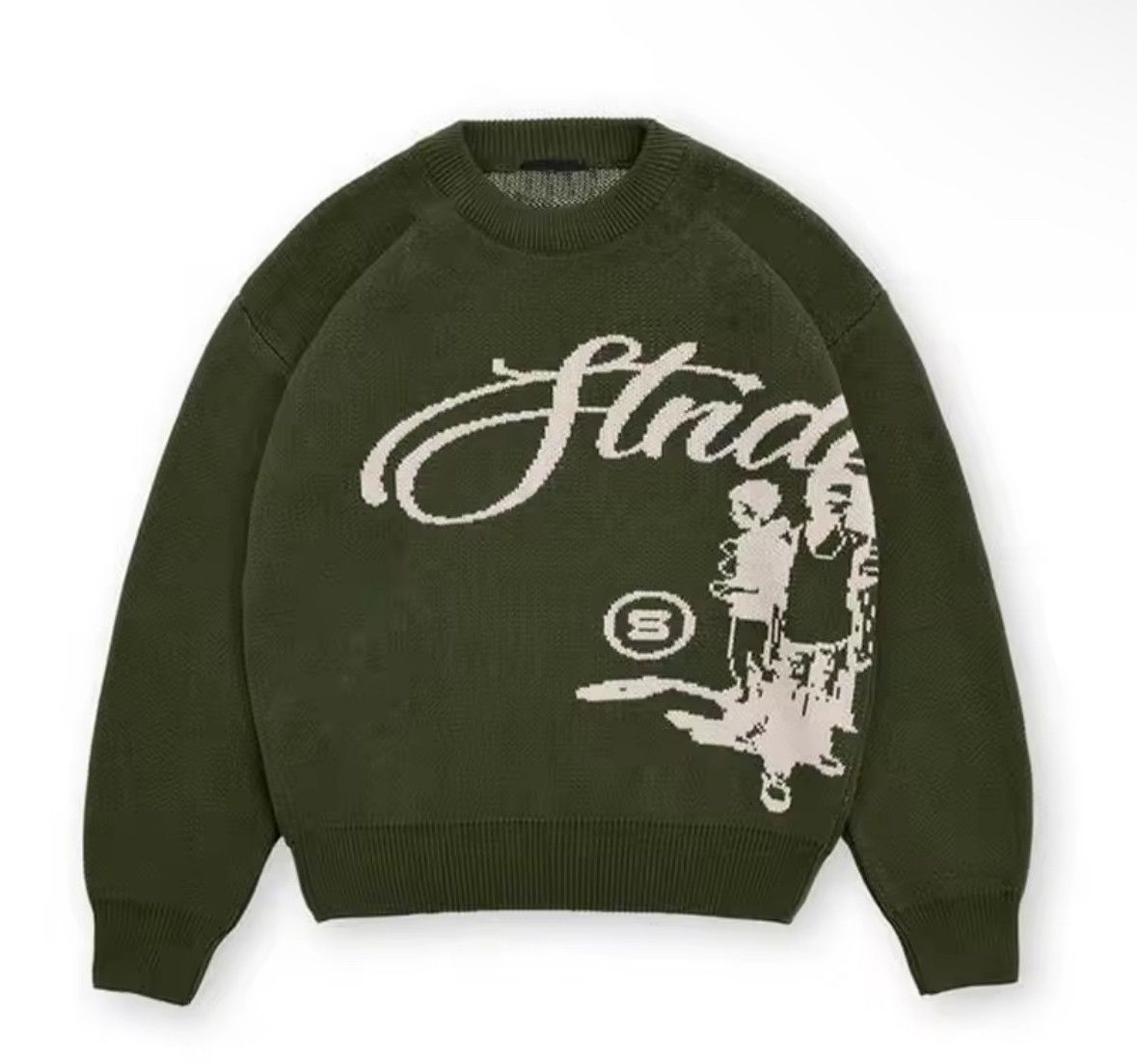 Japanese Brand Streetwear Vintage Retro Cartoon Sweater Men Women Knitwear Size US XL / EU 56 / 4 - 1 Thumbnail