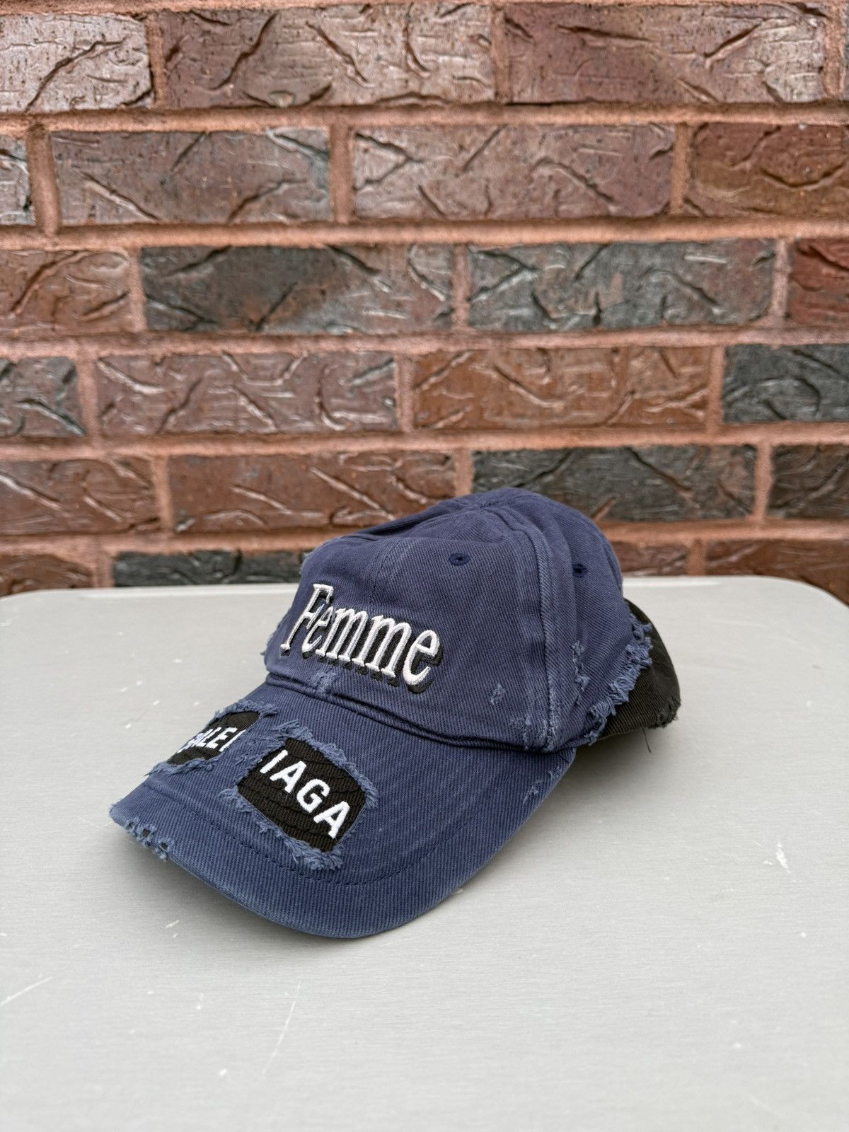 Balenciaga Balenciaga Unreleased Upcycled Femme Cap Size ONE SIZE - 2 Thumbnail