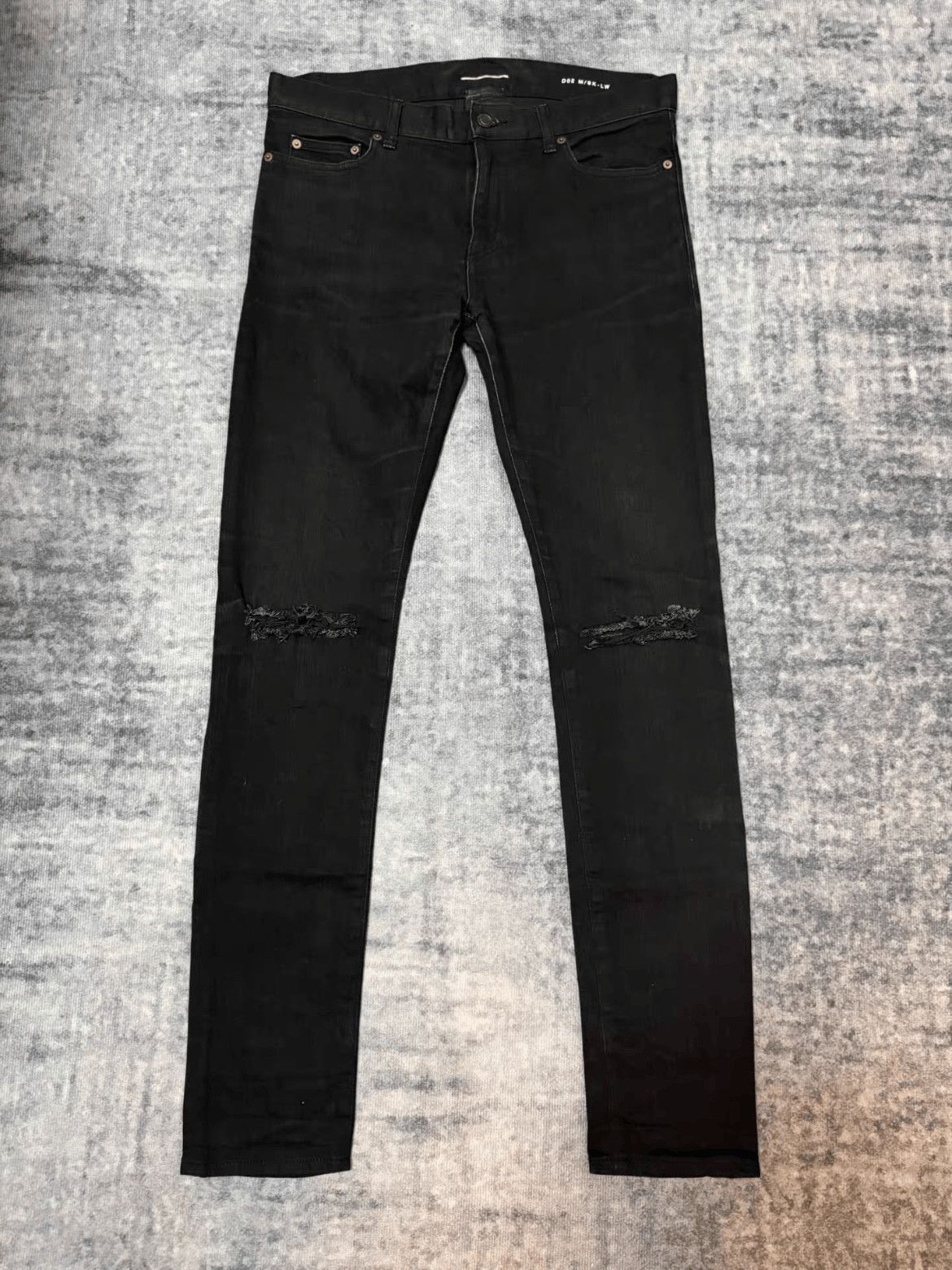 Saint Laurent Paris by Hedi 16AW Double Cut Denim-2508