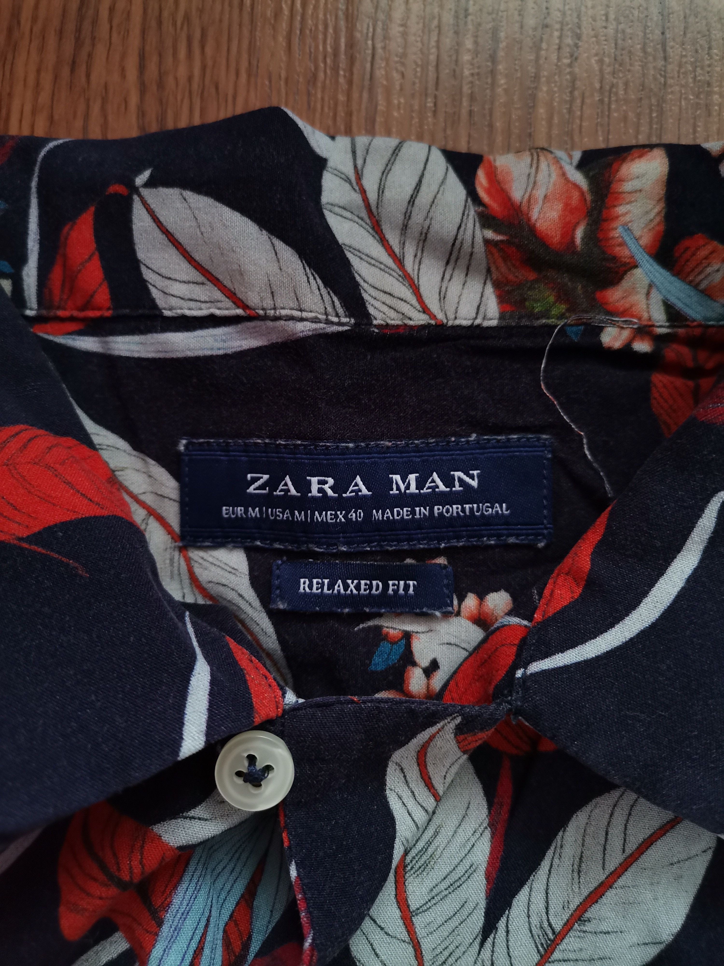 Zara Zara Floral Shirt Size US M / EU 48-50 / 2 - 3 Thumbnail