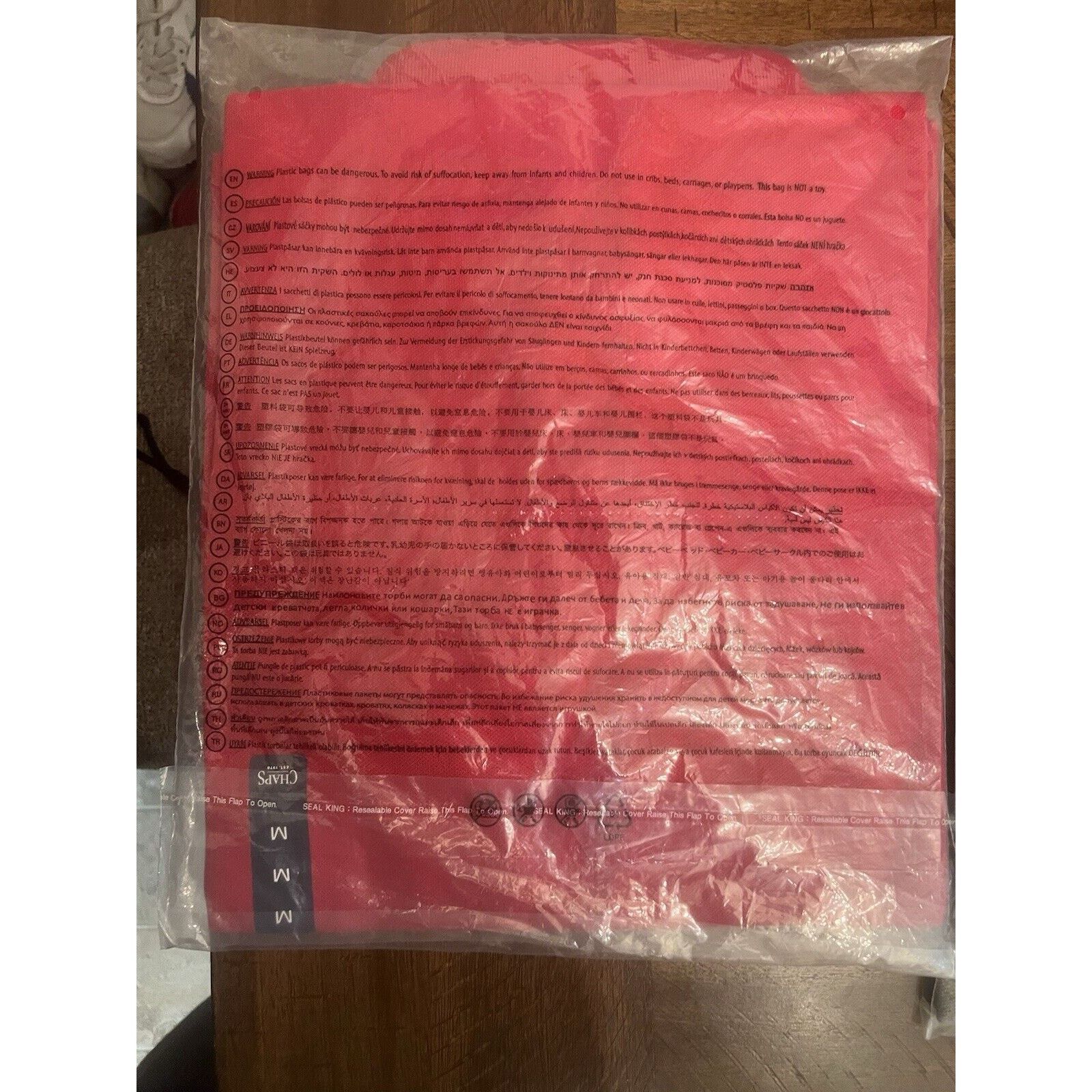 Chaps CHAPS POLO GOLF SHIRT MENS RED & GRAY MEDIUM LOT OF 2 Size US M / EU 48-50 / 2 - 12 Thumbnail