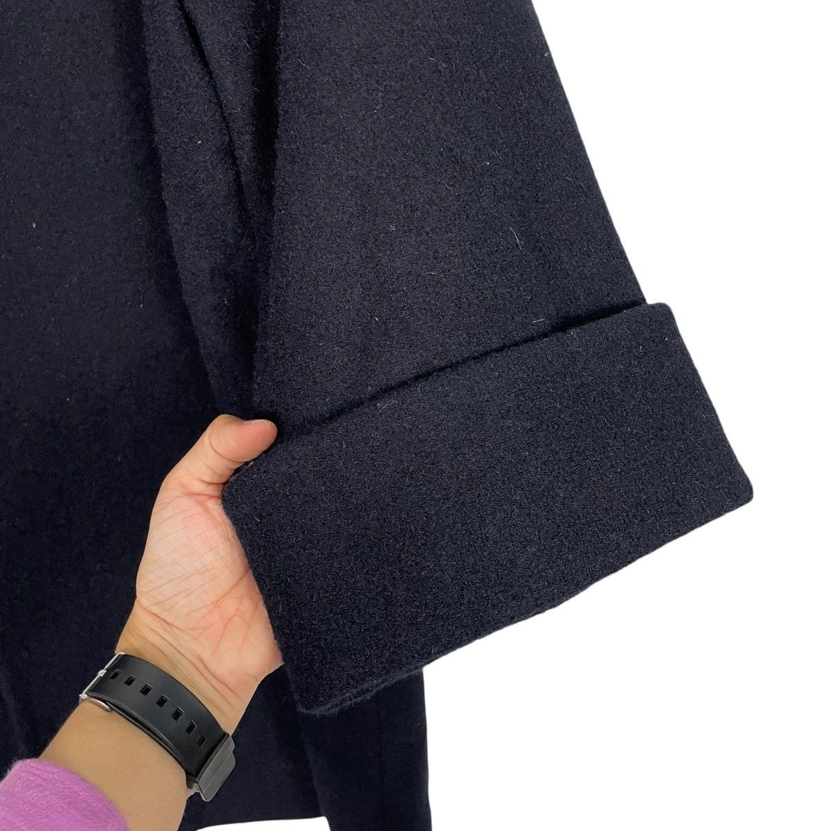 Comme des Garcons Vintage AD1996 Comme Des Garcons Robe De Chambre Overcoat Size L / US 10 / IT 46 - 14 Thumbnail