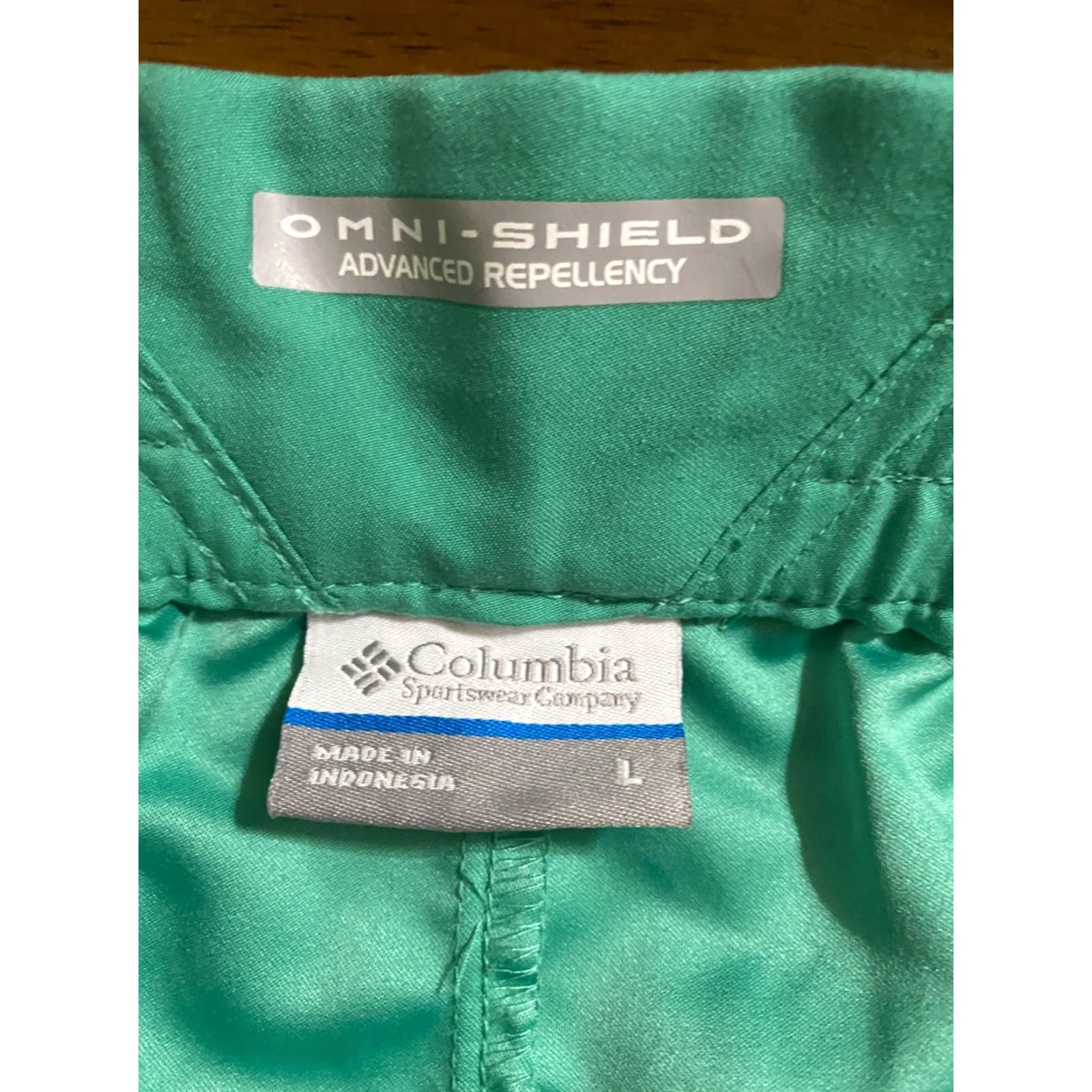 Altea Columbia PFG Shorts Omni Shield Advanced Repellency Teal Large Womens Bottoms L Regular Size 36" / US 14 / IT 50 - 4 Thumbnail