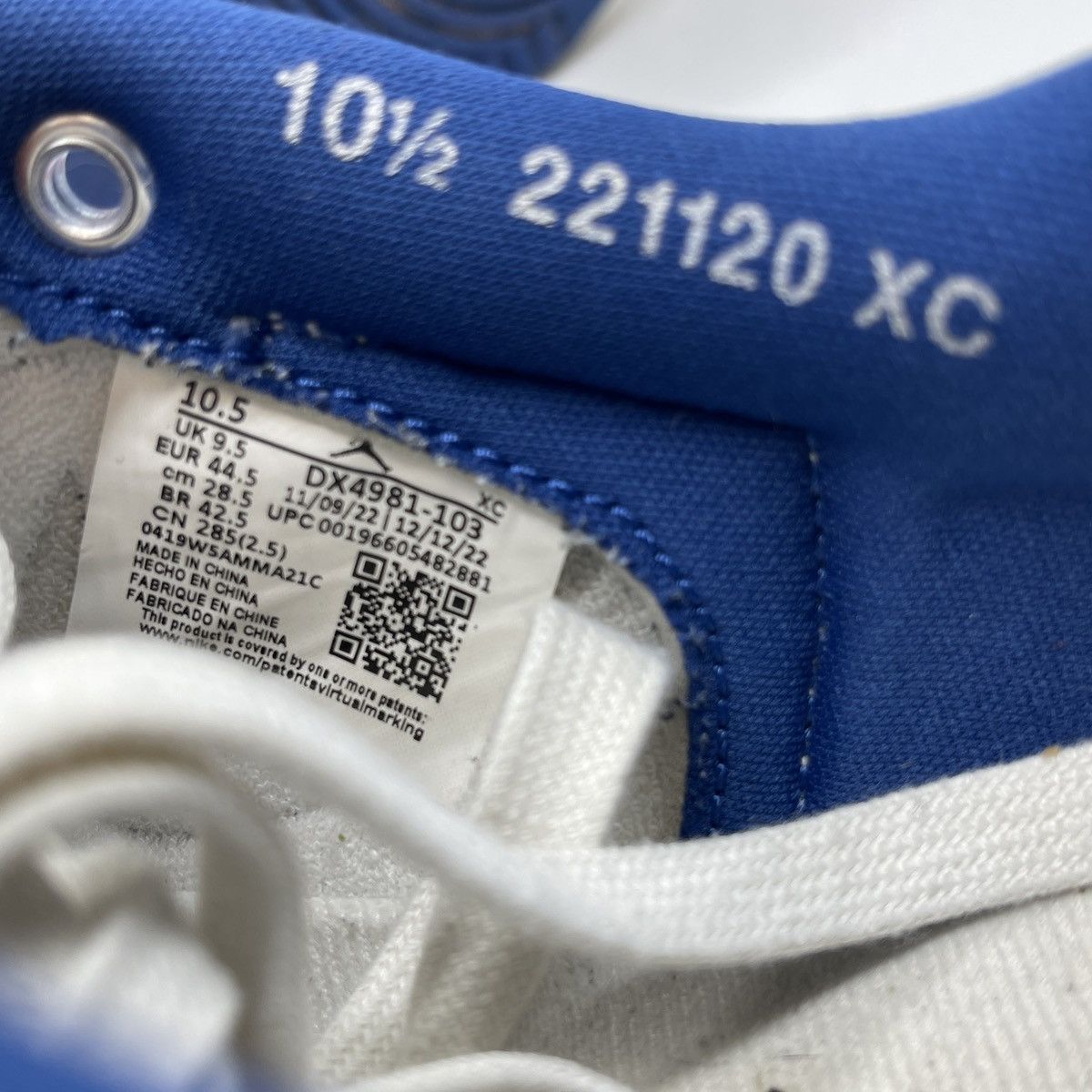 Nike Air Jordan 1 KO low Kentucky Size US 10.5 / EU 43-44 - 8 Thumbnail