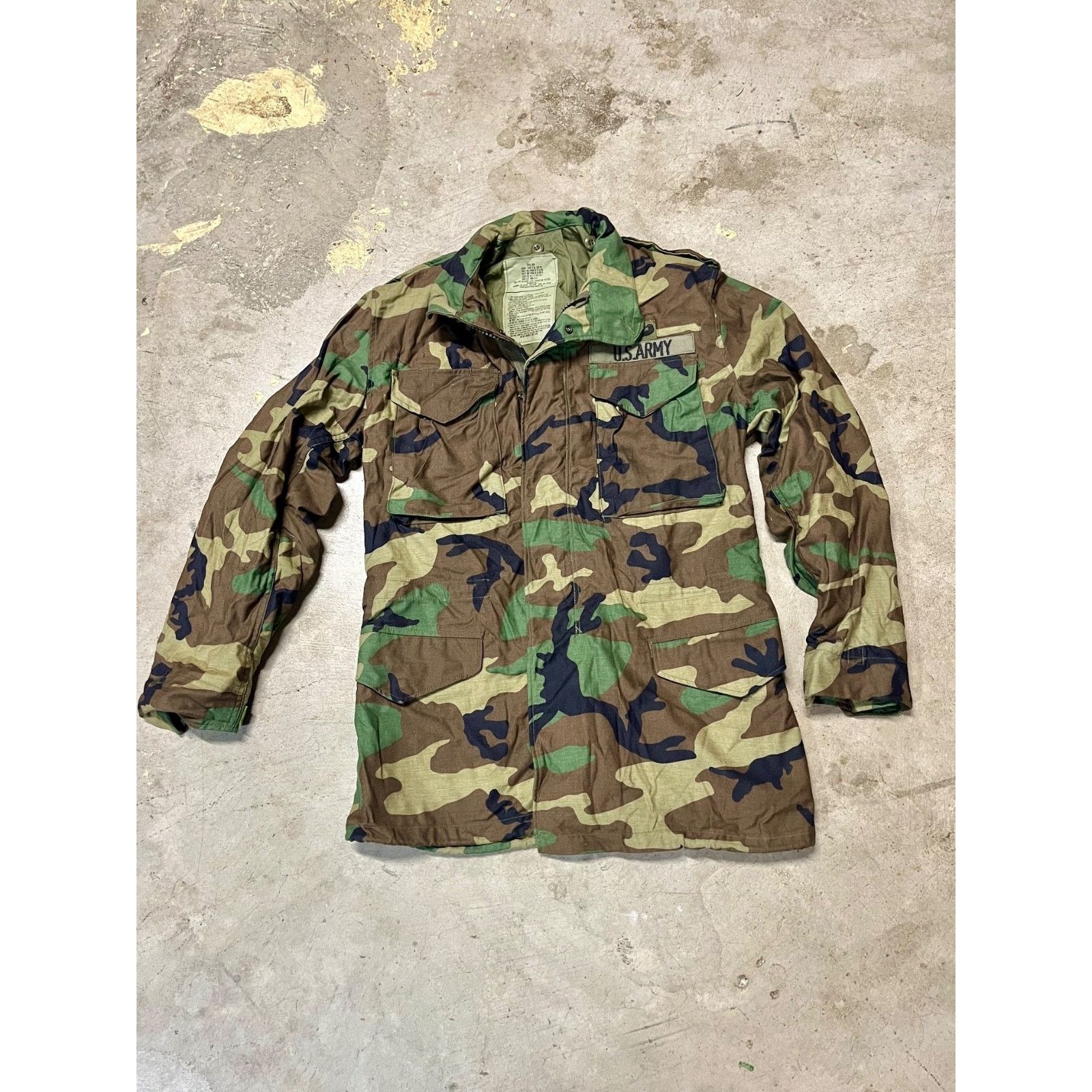 Other USGI US Army M-65 Woodland Field Jacket Cold Weather Small Size US S / EU 44-46 / 1 - 1 Thumbnail