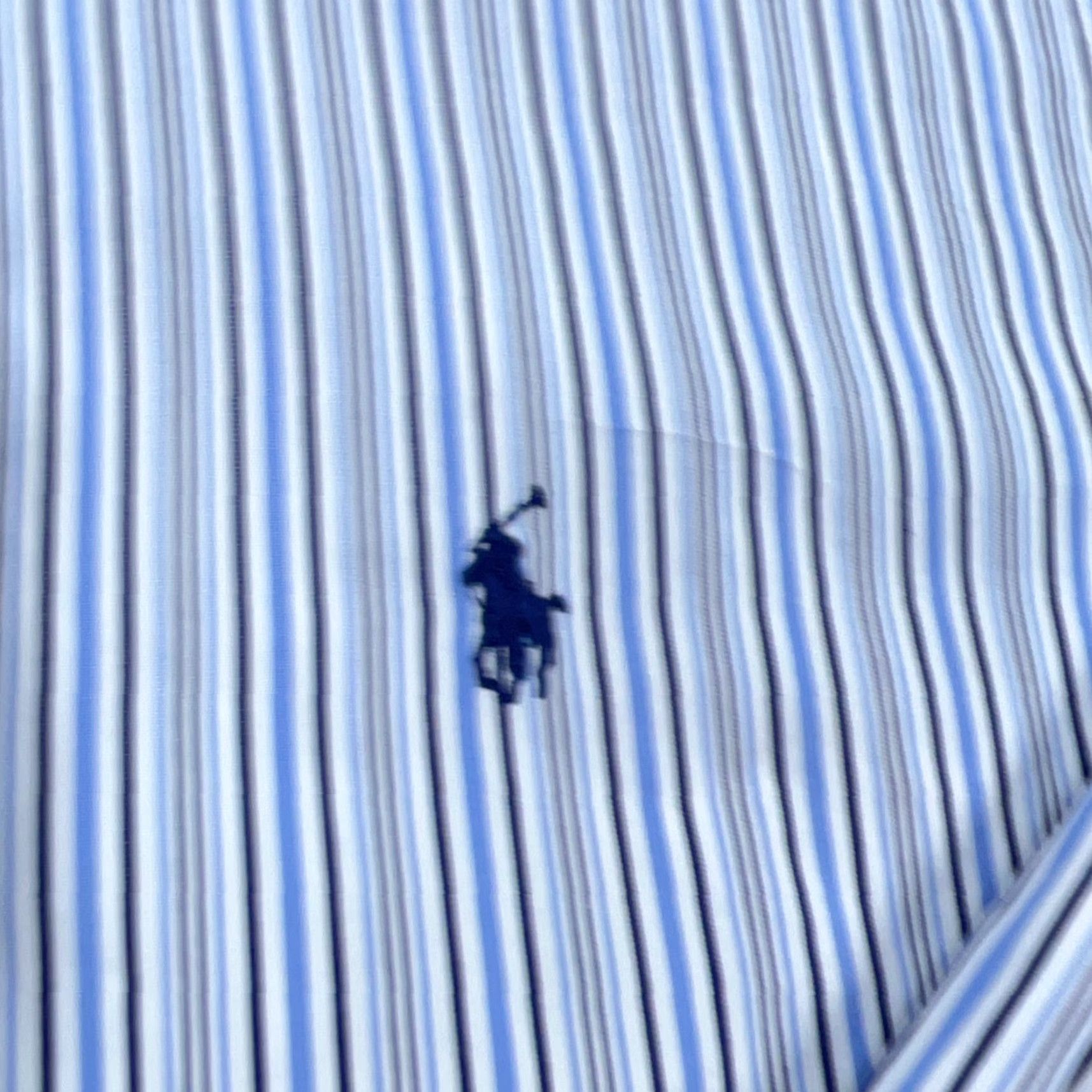 Ralph Lauren Ralph Lauren Shirt Men 16 34 Button-Up Classic Fit Striped Poplin Blue White Casual Shirt Adults Mens Size US L / EU 52-54 / 3 - 5 Thumbnail
