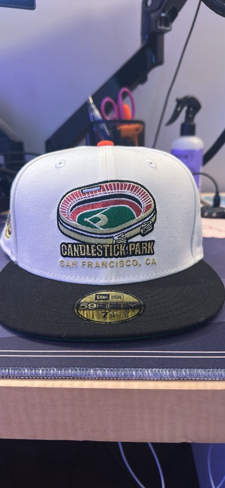 New Era San Francisco Giants “Candlestick Park” Hat 7 1/4 Size ONE SIZE - 1 Thumbnail
