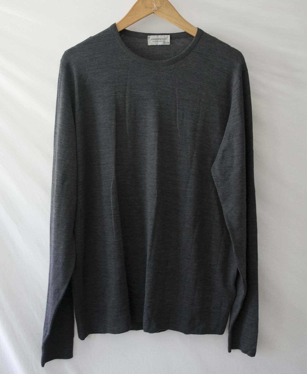 John Smedley John Smedley Sweater Wool Size XXL Gray Size US XXL / EU 58 / 5 - 1 Thumbnail