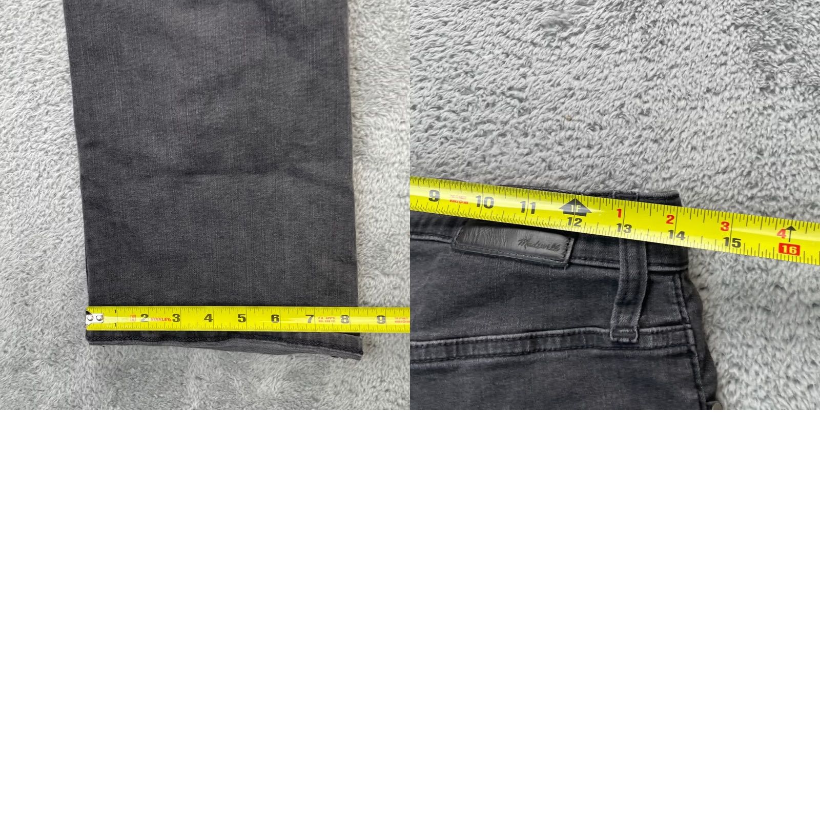 Madewell Madewell Jeans Womens 30P Black Cali Demi-Boot Denim Cotton Stretch Bootcut Jeans Mens? Size 28" / US 6 / IT 42 - 8 Thumbnail