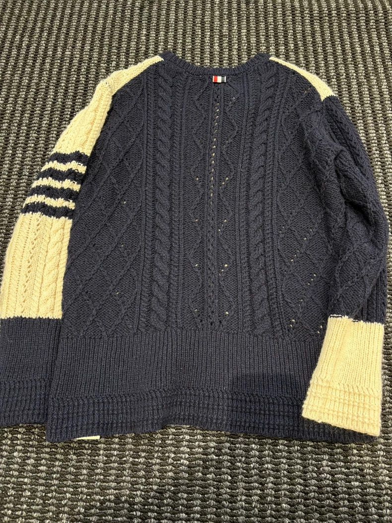 Thom Browne Thom Browne Colorful round neck sweater Size US M / EU 48-50 / 2 - 3 Thumbnail