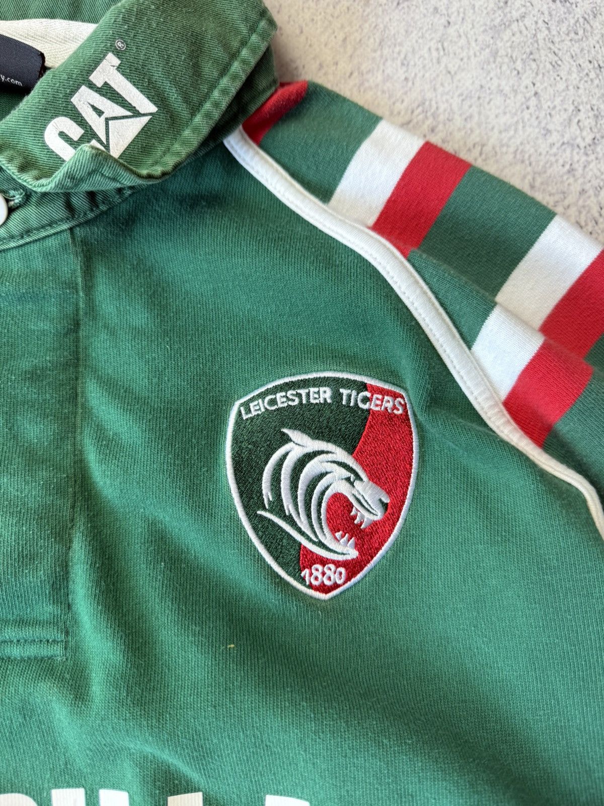 Canterbury of New Zealand LEICESTER TIGERS RUGBY HOME JERSEY SHIRT CANTERBURY 2012-13 Size US XL / EU 56 / 4 - 9 Thumbnail