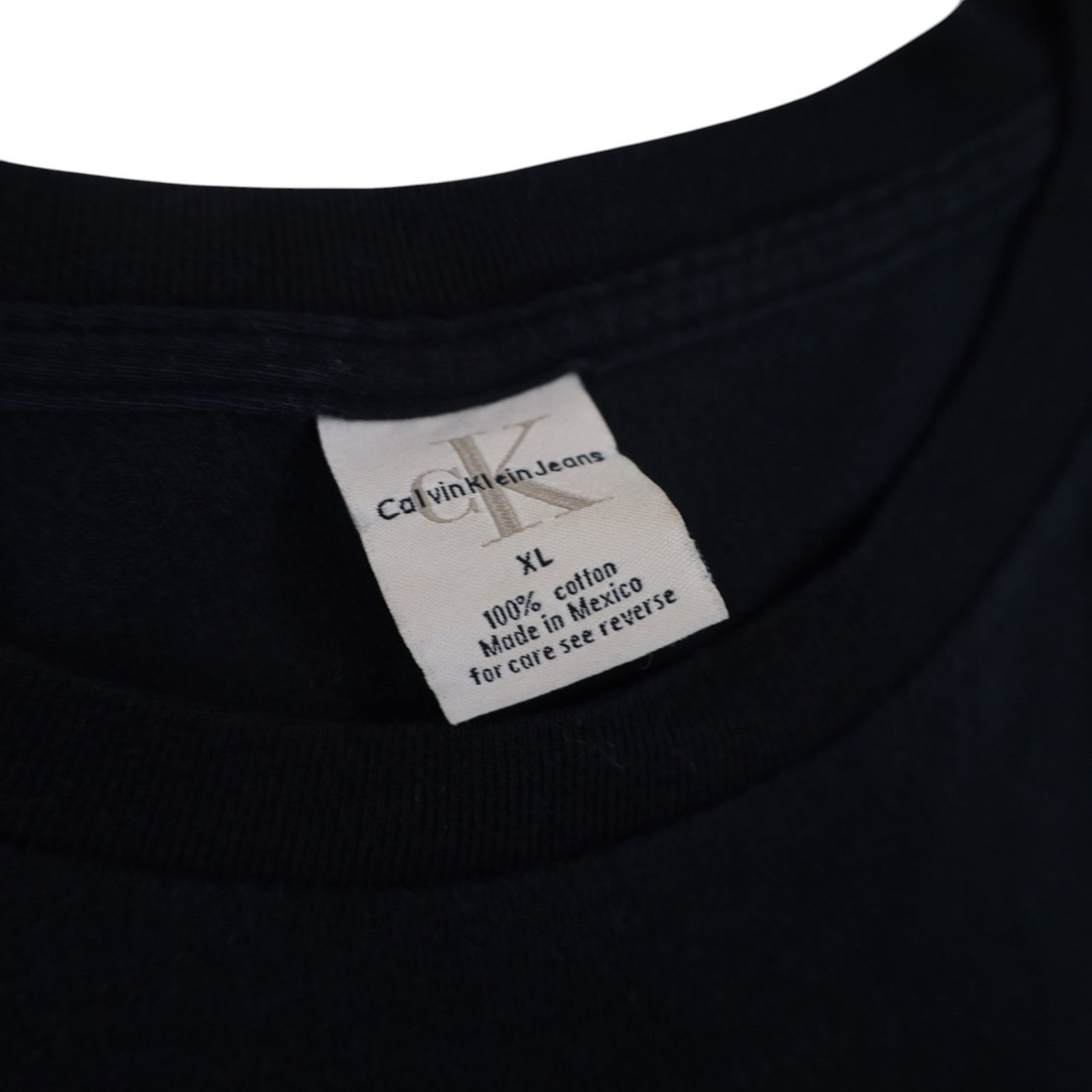 Calvin Klein × Vintage Vintage Calvin Klein Jeans Big Spellout Graphic T Shirt Size US L / EU 52-54 / 3 - 5 Thumbnail