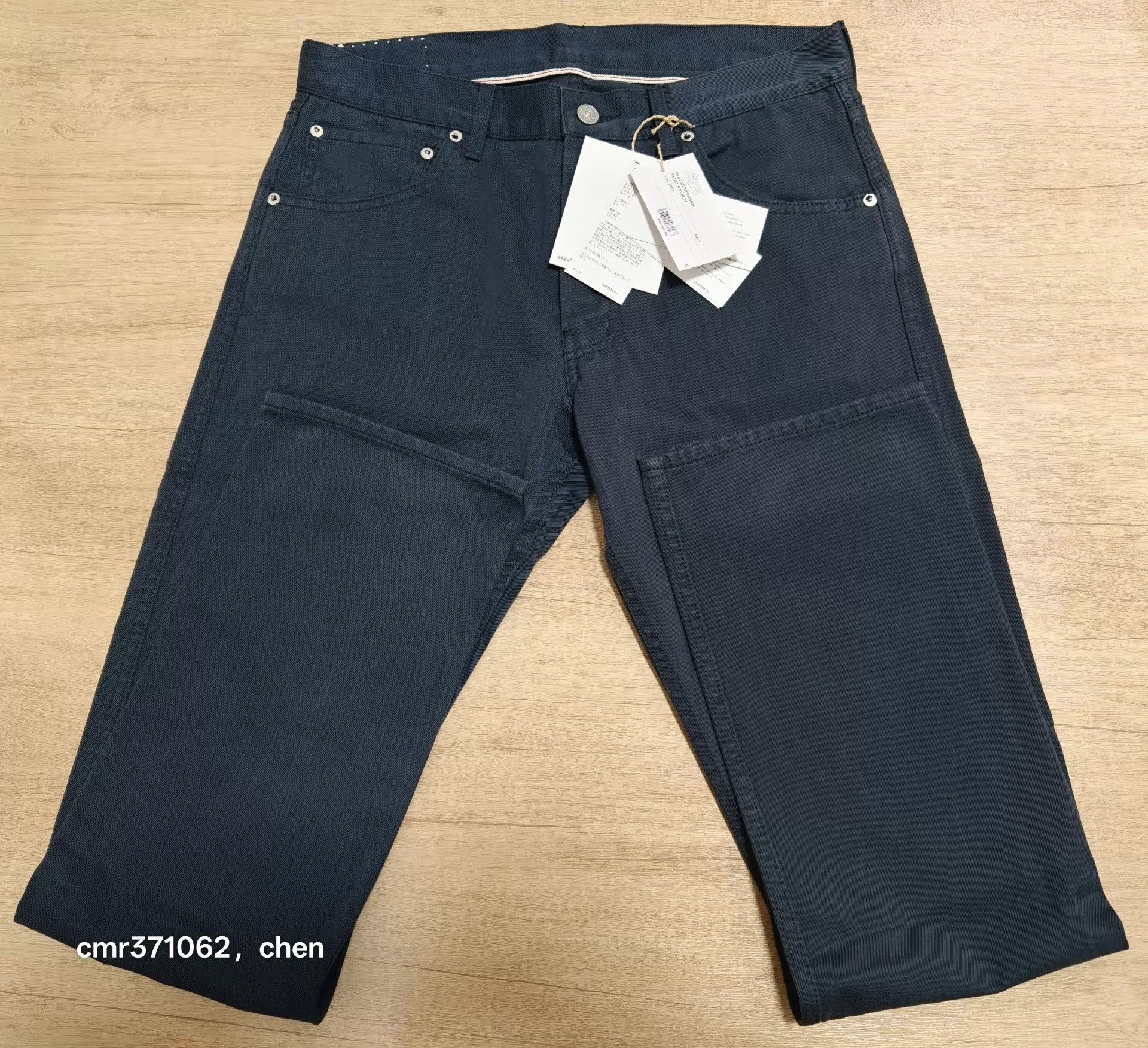 Visvim VISVIM 23 ICT FLUXUS 01 SLIM Dark grey1 selvedge pants Size US 30 / EU 46 - 3 Thumbnail