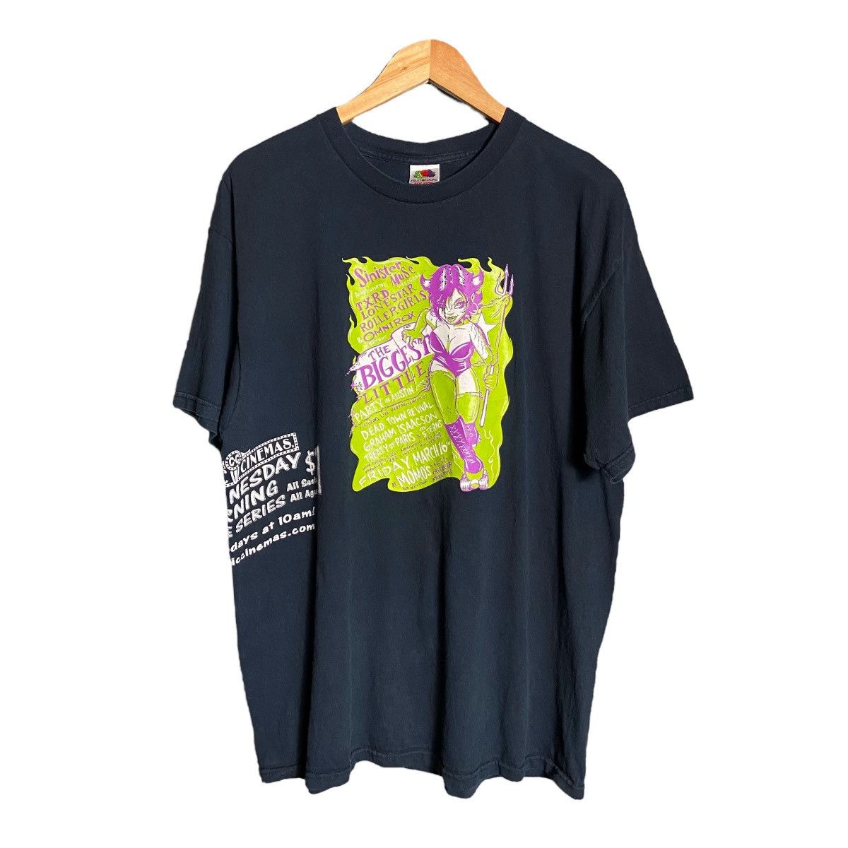 Band Tees × Vintage Vintage Sinister Muse Records T-Shirt Size US XL / EU 56 / 4 - 1 Thumbnail