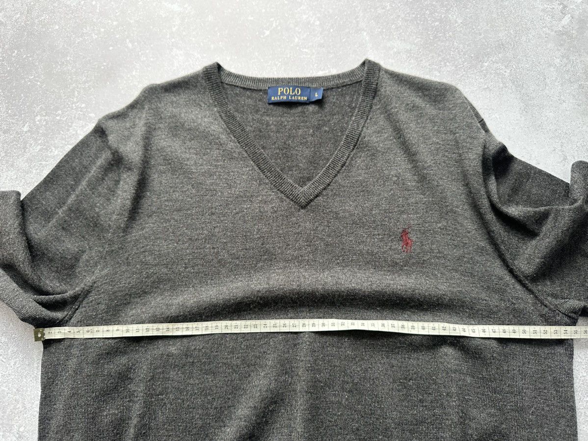 Polo Ralph Lauren × Vintage Sweater Polo Ralph Lauren Vintage size L V-neck Size US L / EU 52-54 / 3 - 7 Thumbnail