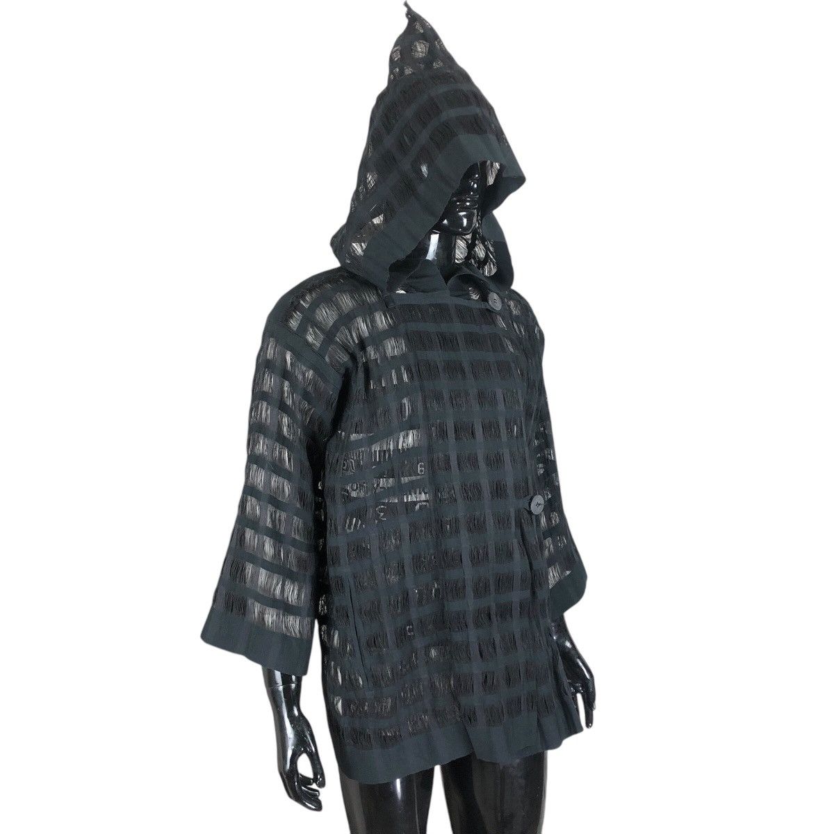 Vintage Issey Miyake Permanente S/S 1995 Wool Mesh Jacket