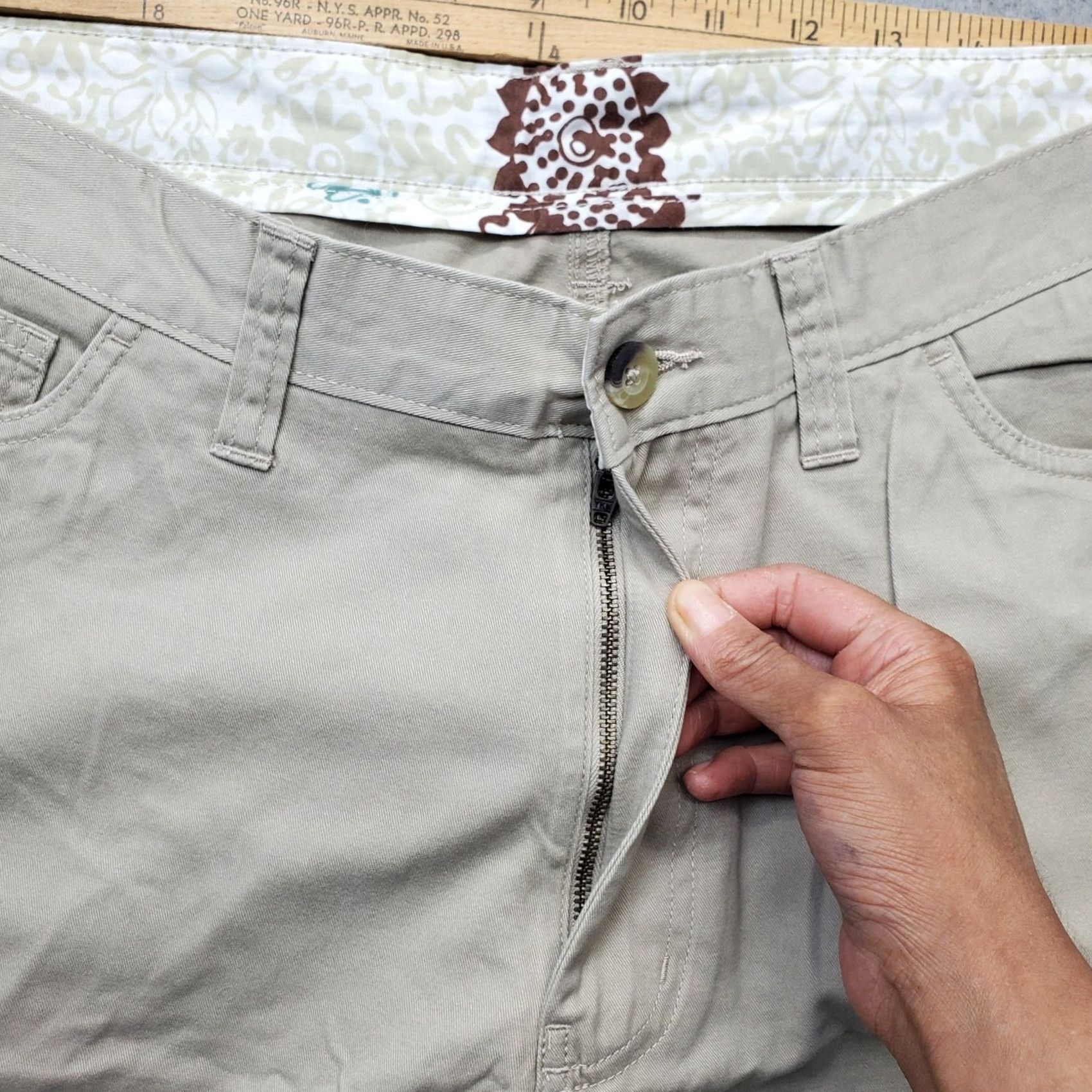 Berle Berle Chino Pants Mens 38x30 Brown 5-Pocket Outdoor Straight Leg Belt Loop Vintage? No Size US 38 / EU 54 - 7 Thumbnail