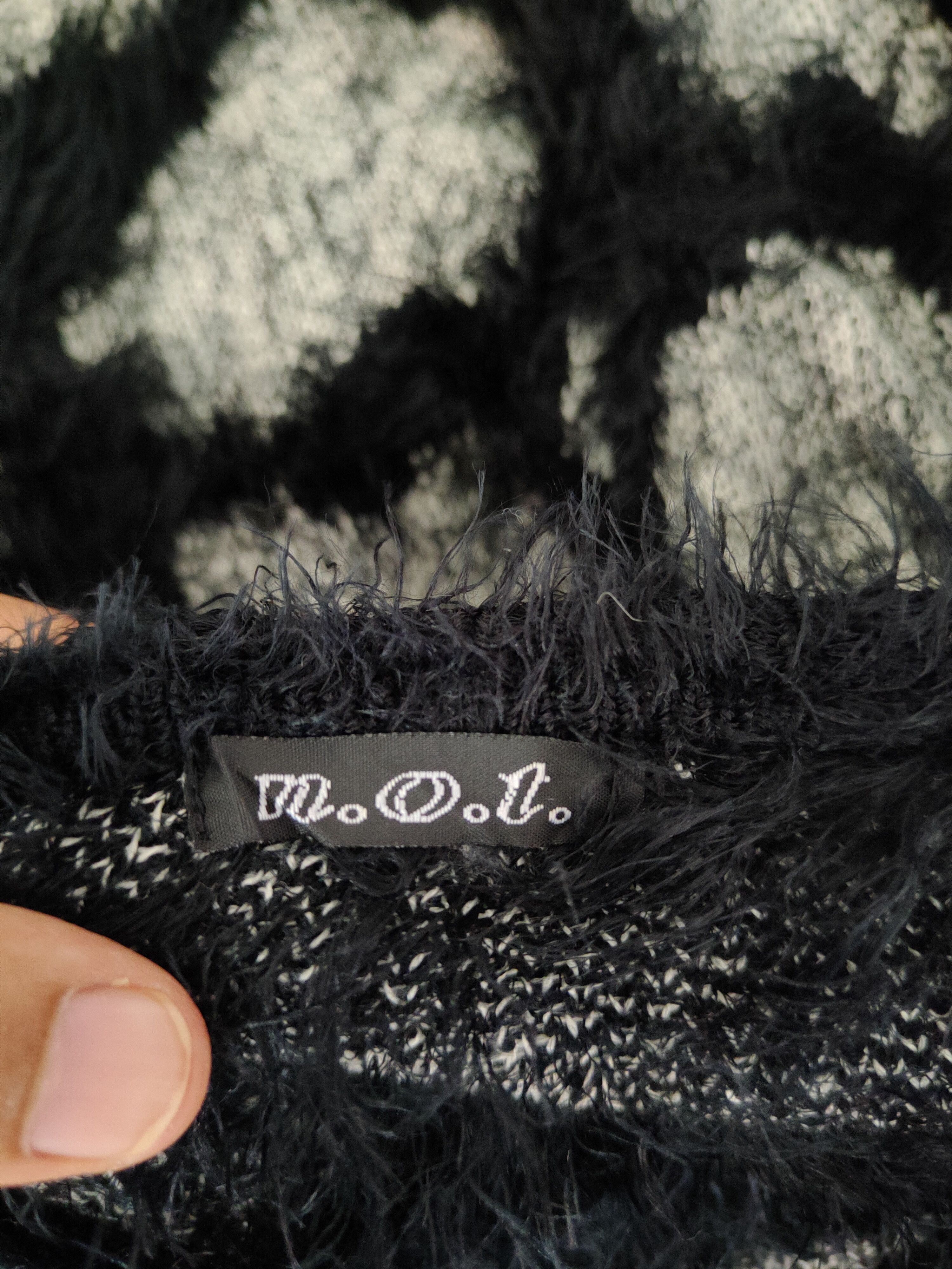 Homespun Knitwear N.o.t Cream tiger Shag Shaggy Fur Mohair Knitwear #S1971 Size M / US 6-8 / IT 42-44 - 13 Thumbnail