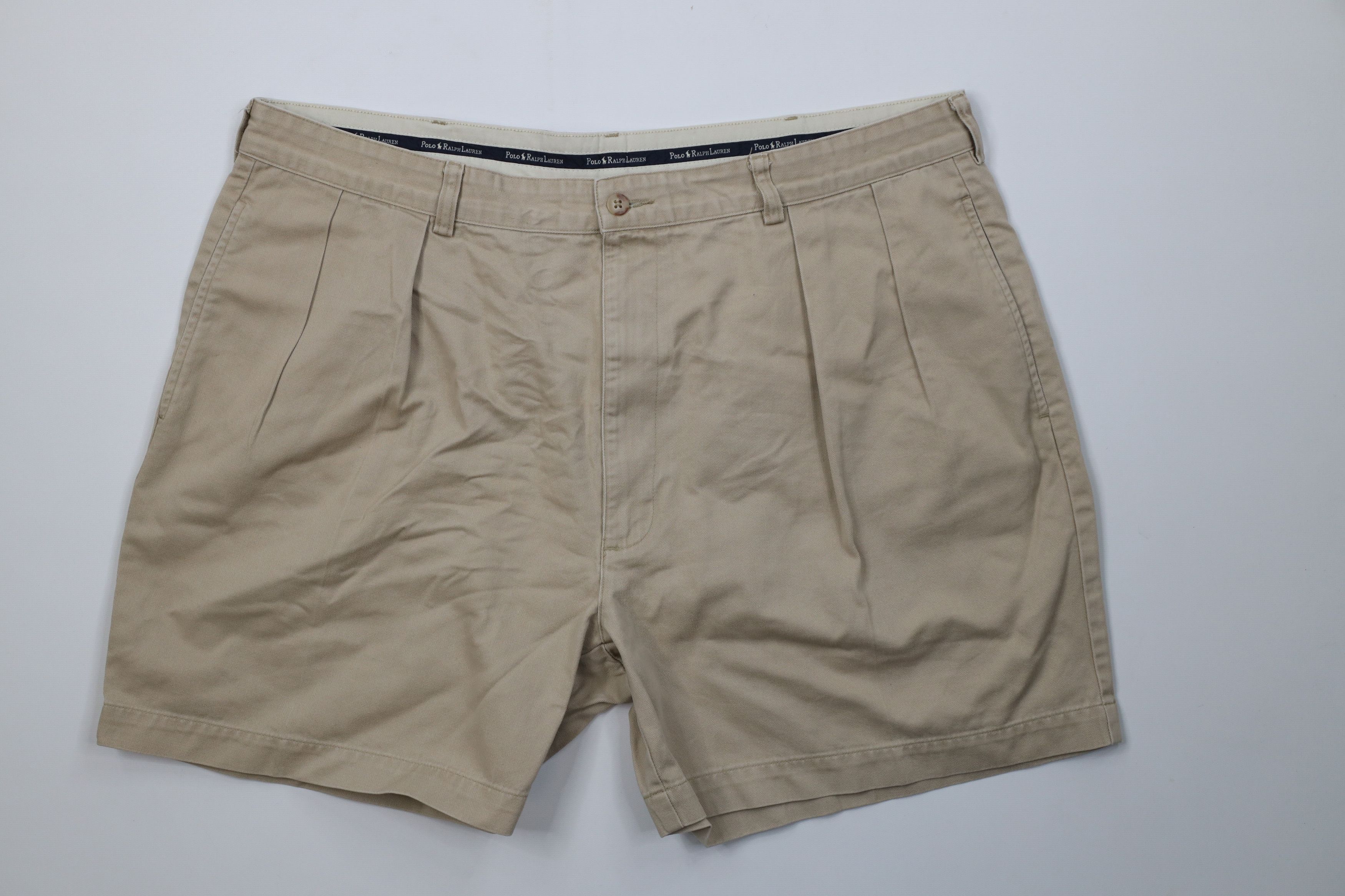 Ralph Lauren Vintage 90s Ralph Lauren Above Knee Chino Shorts Cotton Size US 40 / EU 56 - 1 Thumbnail