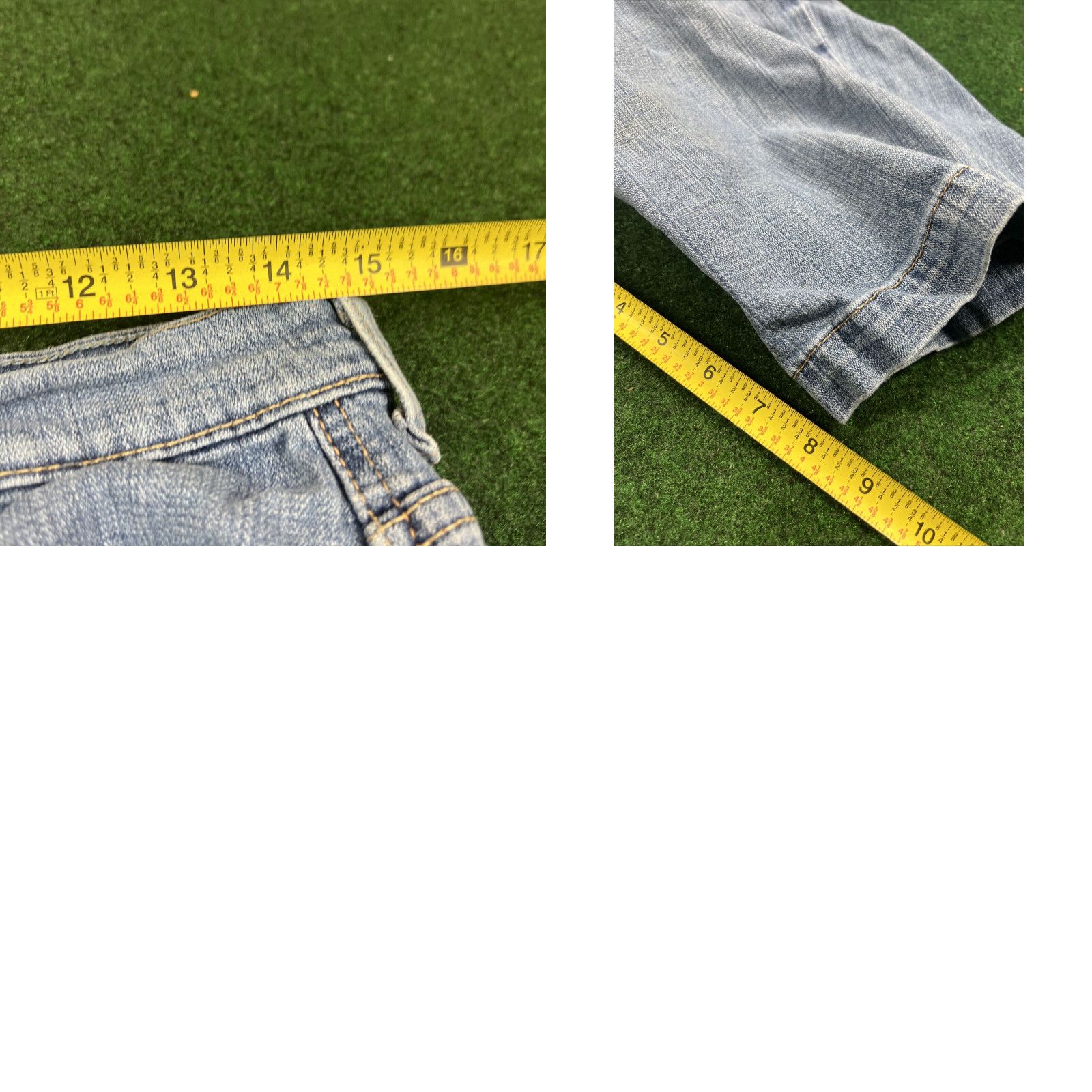 Levi's Levi Strauss Signature 515 Women's Mid-Rise Shorts Size 10 Cut-offs Med Wash Size 32" / US 10 / IT 46 - 8 Thumbnail