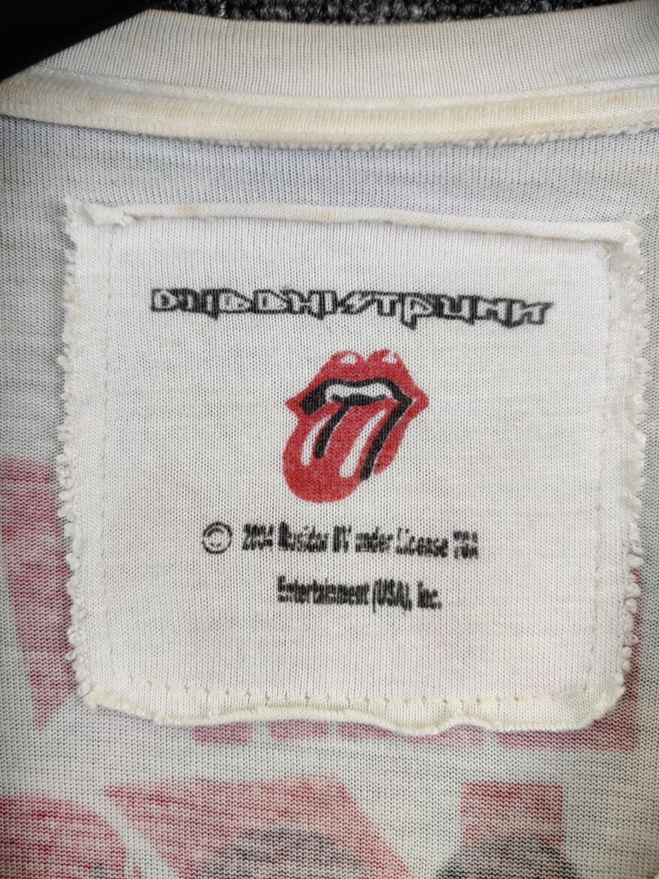 Band Tees Vintage Thrashed The Rolling Stone Distressed Tee Tshirt Size US M / EU 48-50 / 2 - 11 Thumbnail