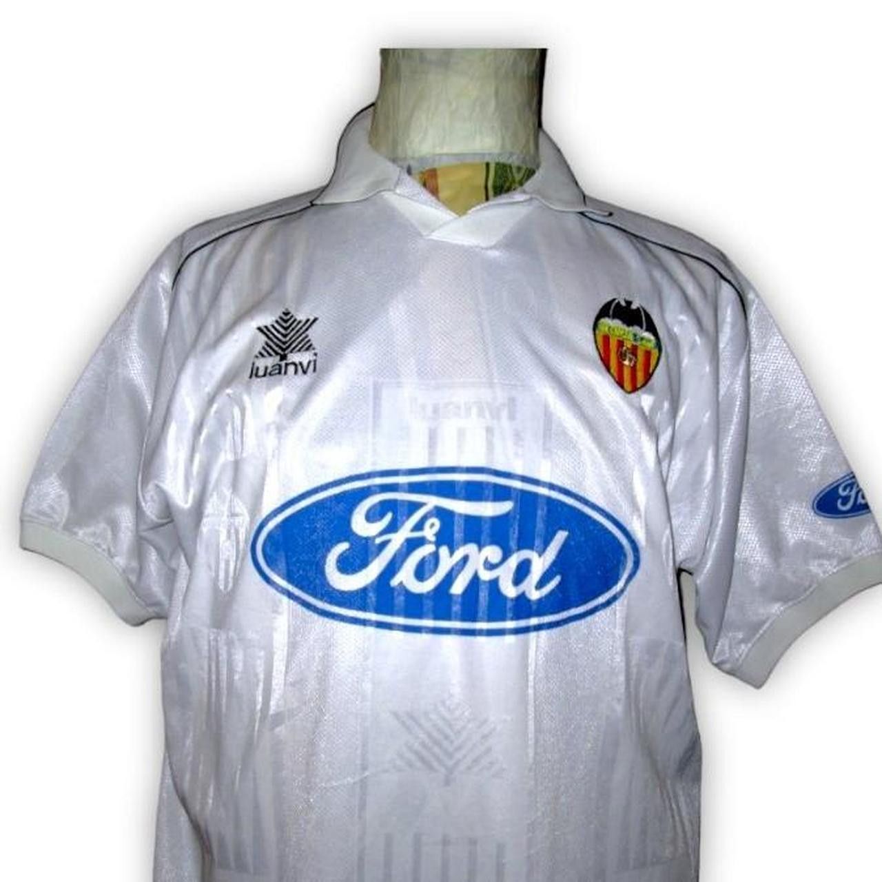 Other Fc Valencia 1995 1996 1997 Home Shirt Luanvi Camiseta Size US XL / EU 56 / 4 - 1 Thumbnail