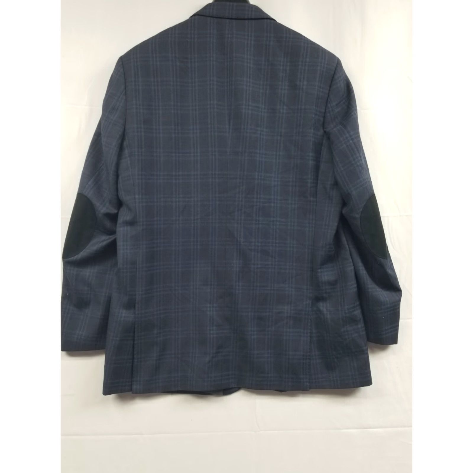 Vintage Tiglio Blazer Men 44L Blue Extra Fine Super 150s Wool Italy Merinos Luxe Novello Tiglio Size 44R - 2 Thumbnail