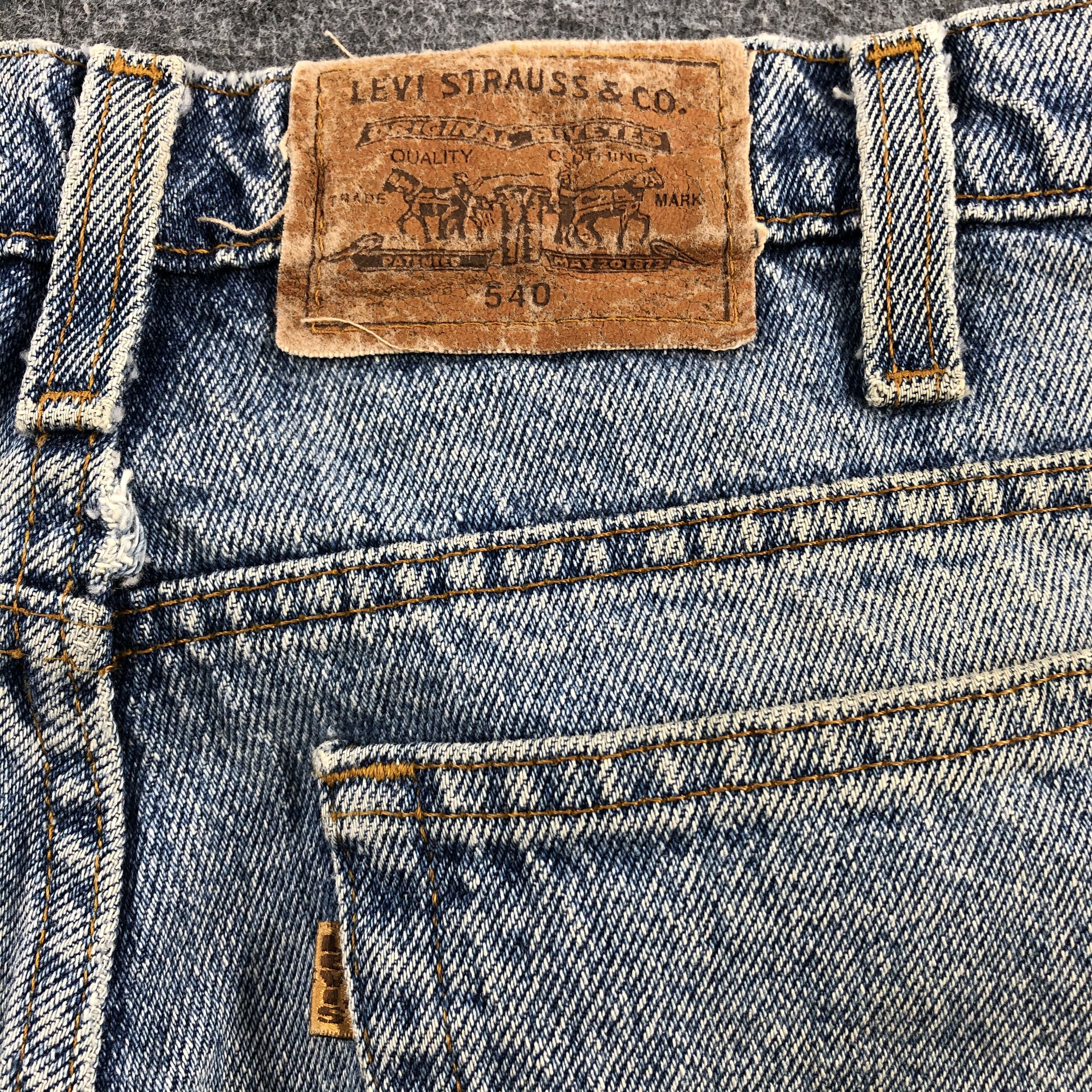 Levi's × Vintage Vintage 90s Light Wash Levis 540 Jeans-JM1292 Size US 33 - 6 Thumbnail