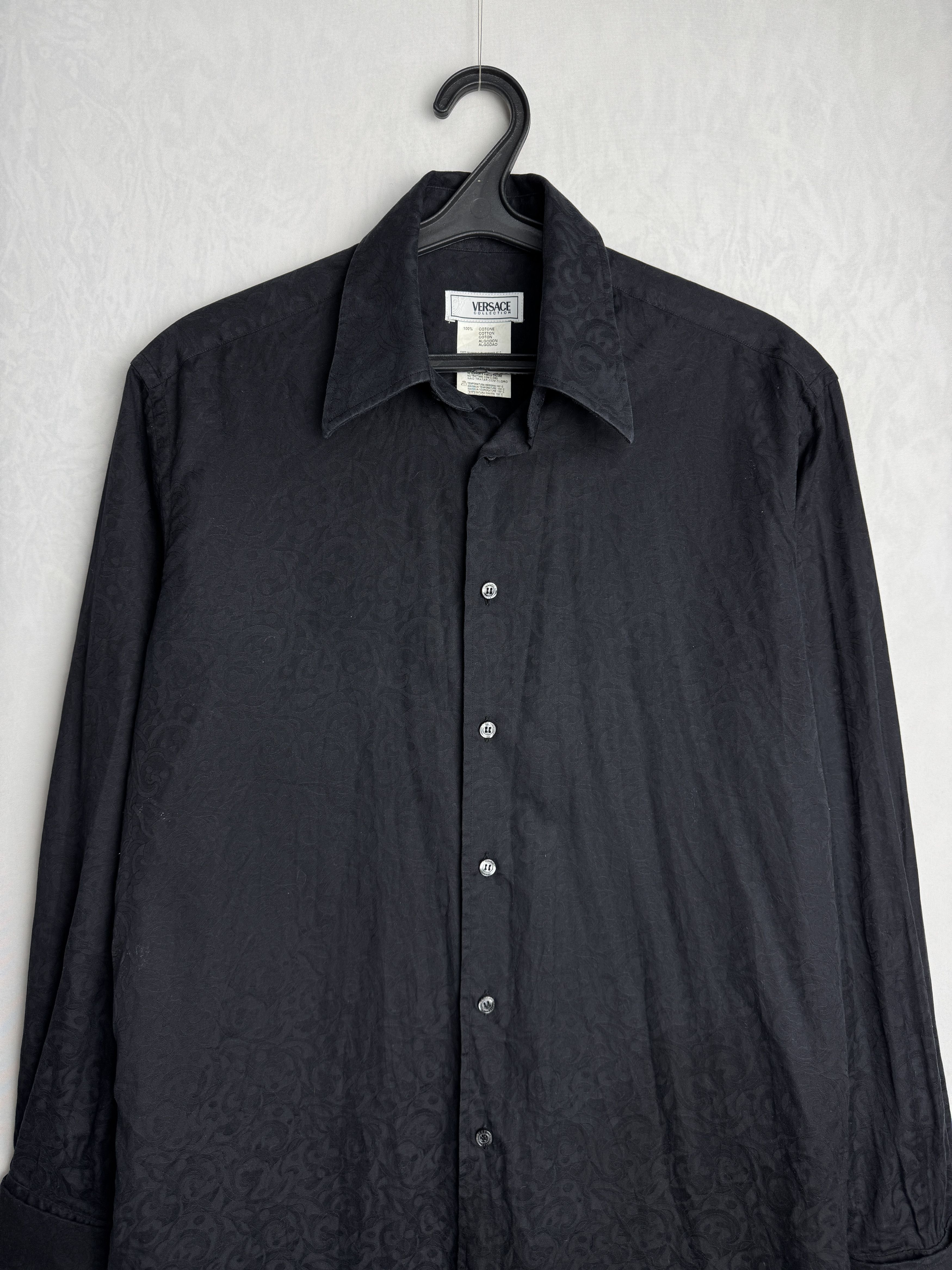 Versace VERSACE COLLECTION men’s cotton button up shirt Size US M / EU 48-50 / 2 - 7 Thumbnail