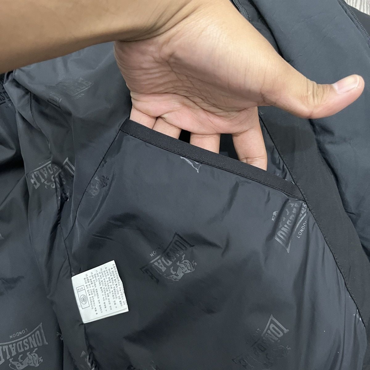 Lonsdale Lonsdale London Trover Winter Jacket Black Grey 🟦 Size US L / EU 52-54 / 3 - 10 Thumbnail