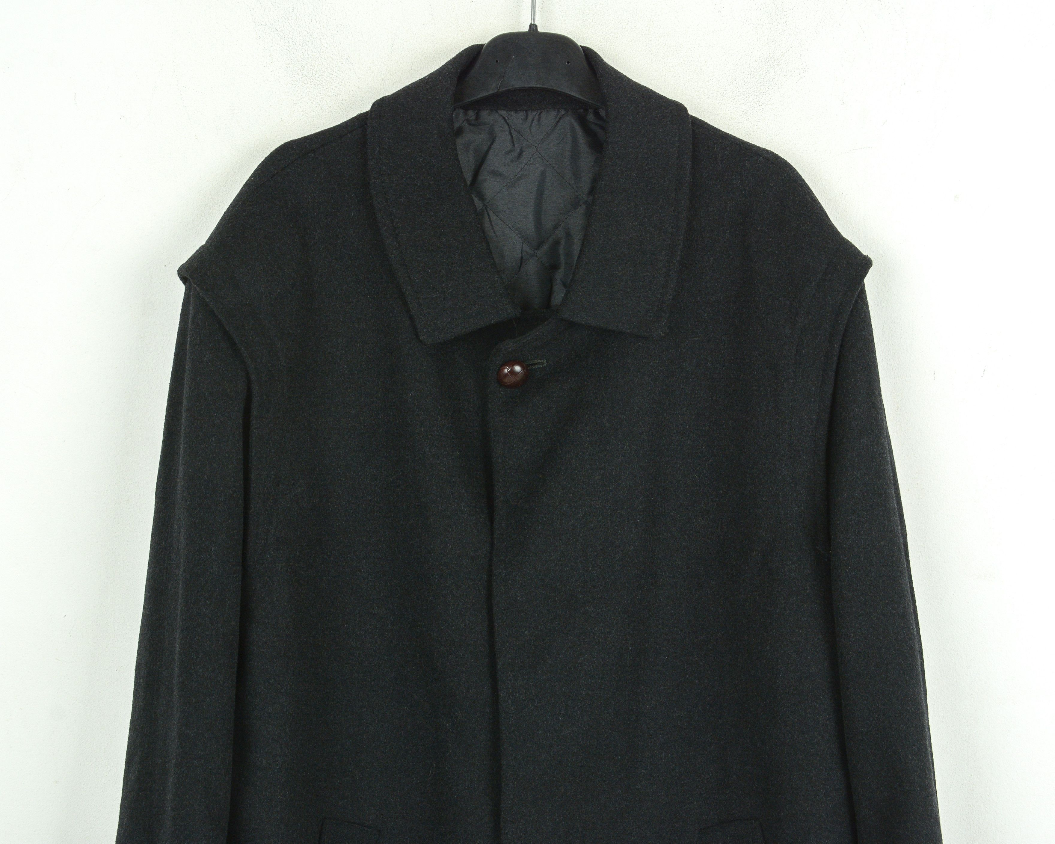 Vintage AQUILA ALPACCA LODEN Sanchez Flor Vintage 44 US Wool Coat Size US XL / EU 56 / 4 - 2 Thumbnail