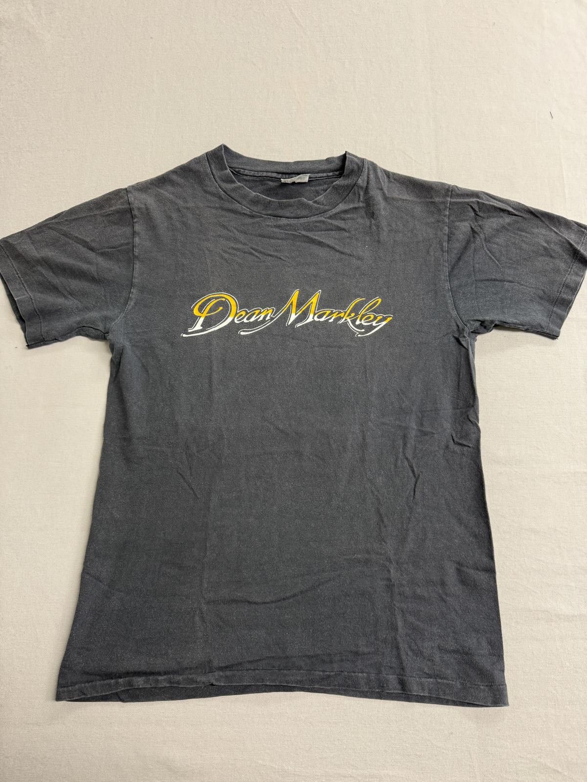 Hanes Vintage Dean Markley T-shirt Guitar String Co Music Tee - M Size US M / EU 48-50 / 2 - 1 Thumbnail