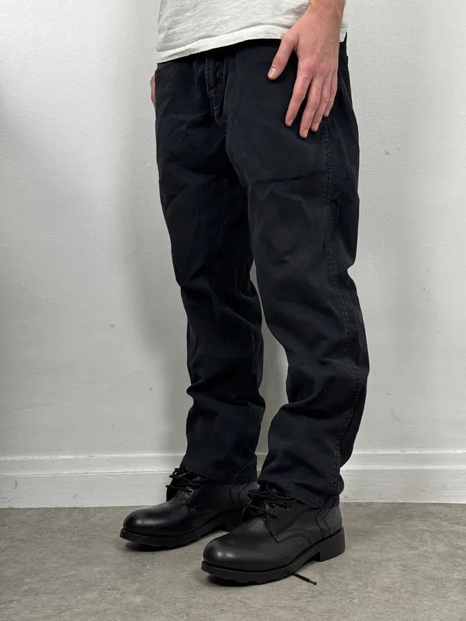 Marithe + Francois Girbaud 2000s Marithé + François Girbaud Black Hybrid Pants Size US 32 / EU 48 - 3 Thumbnail