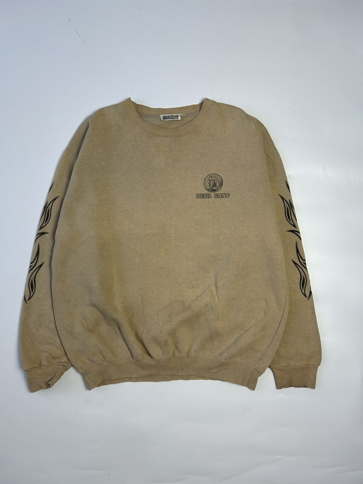 Japanese Brand DEVIL GANG DRAGON PRINTED SWEATSHIRT Size US L / EU 52-54 / 3 - 2 Thumbnail