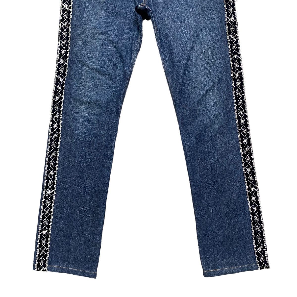 Needles Needles By Nepenthes Denim Jeans Slim-Fit Size US 34 / EU 50 - 6 Thumbnail